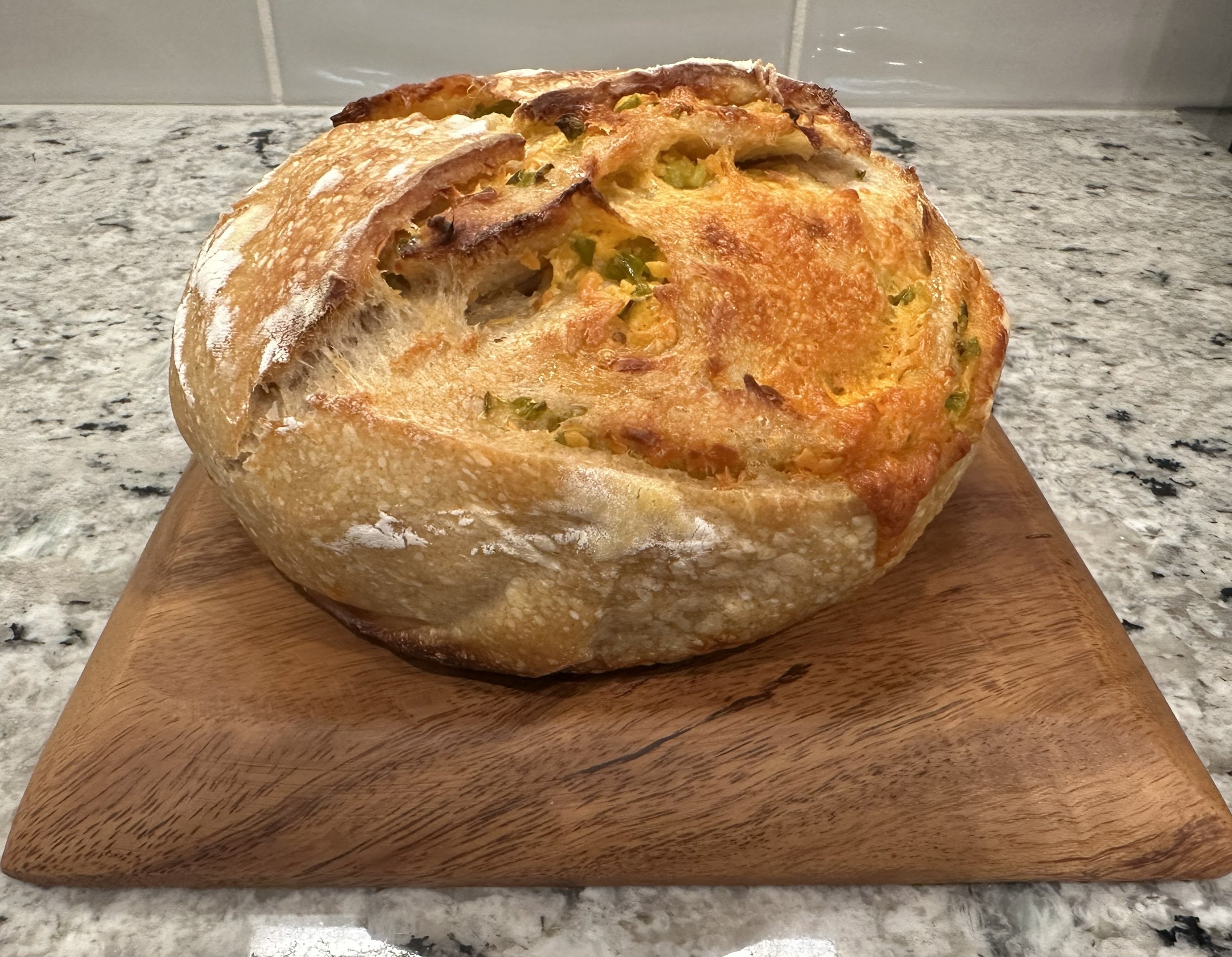 Jalapeño Cheddar Sourdough