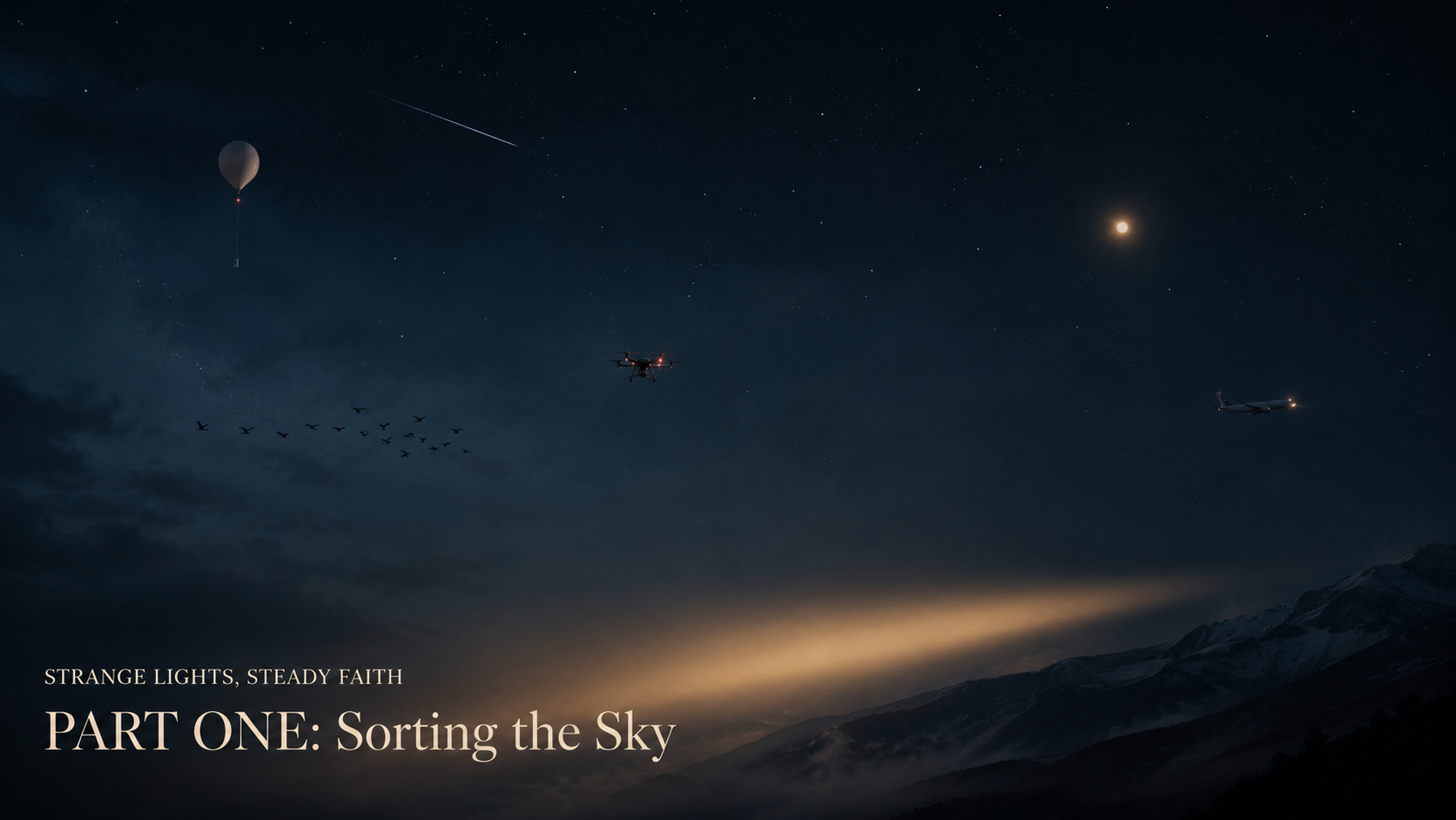 Strange Lights, Steady Faith: Part 1 