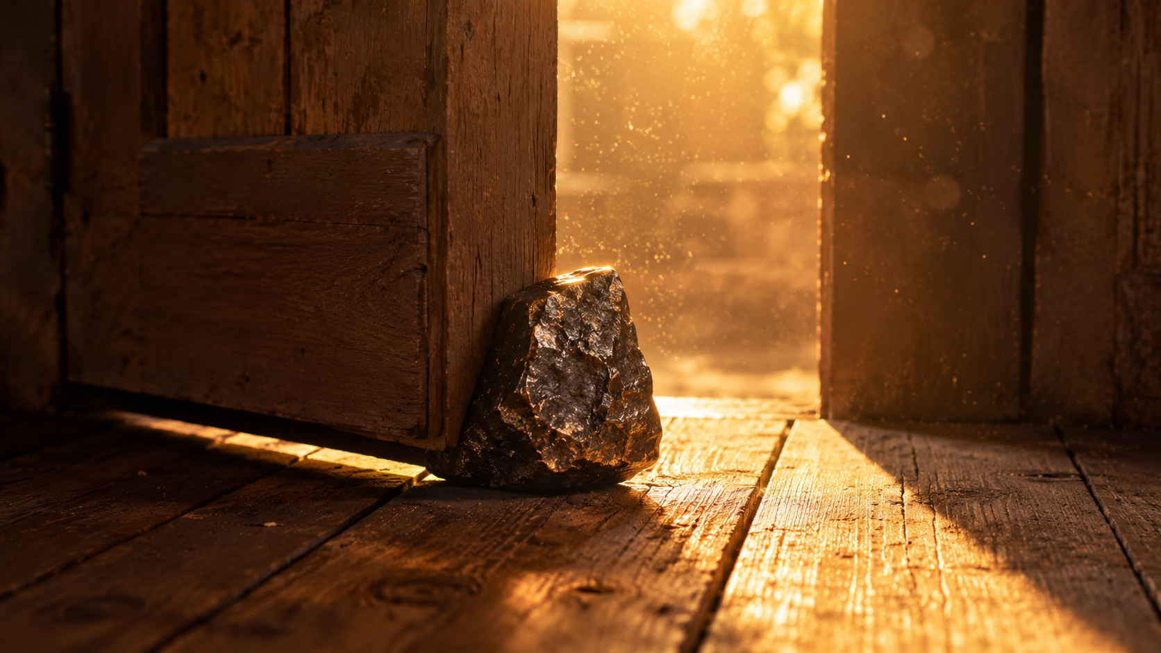 The Stone Holding the Door