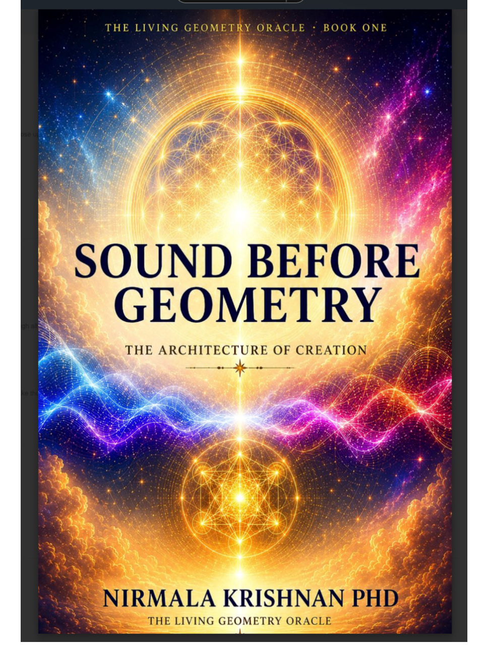 Sound Before Geometry