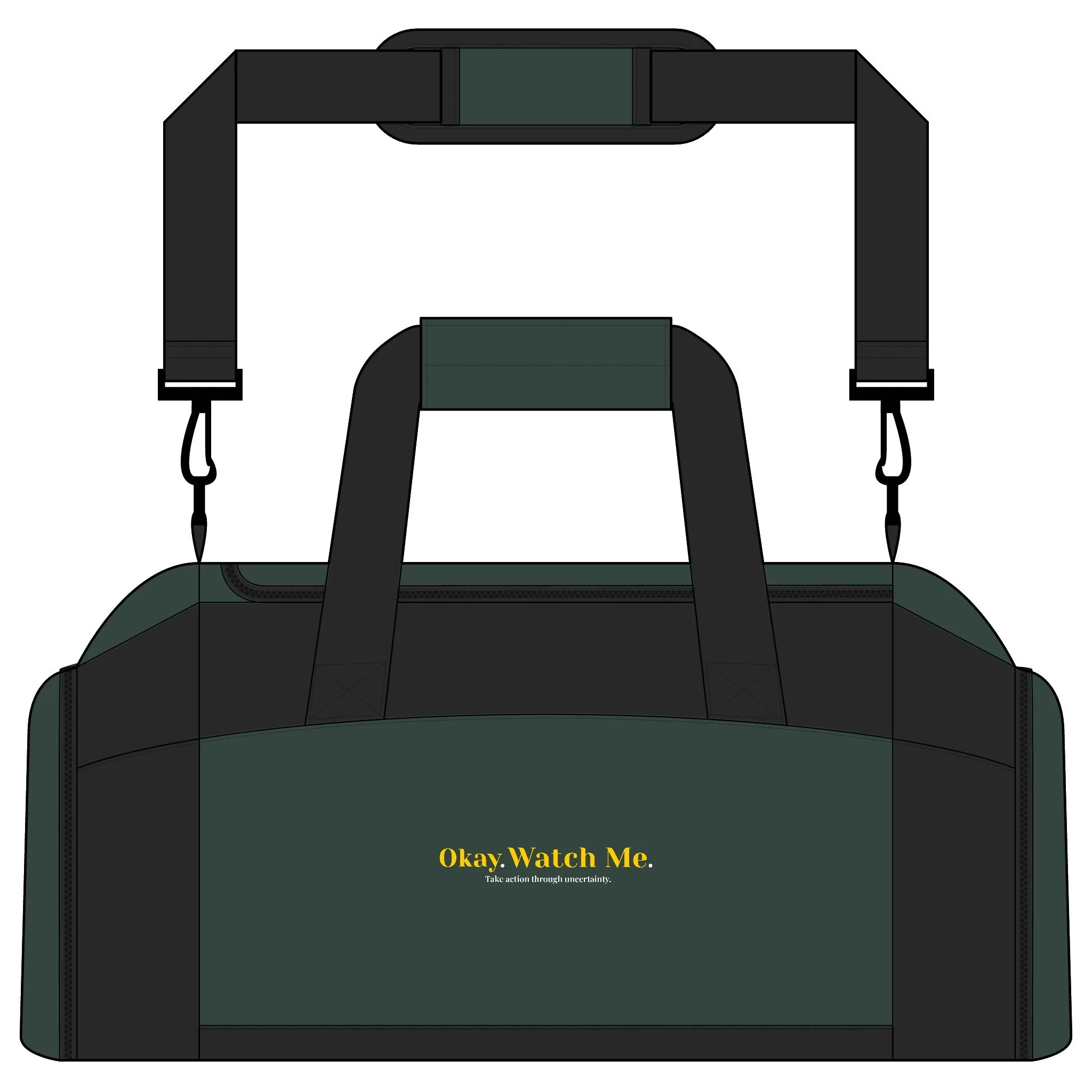 Gym Bag: 'Okay, Watch Me. — Take Action