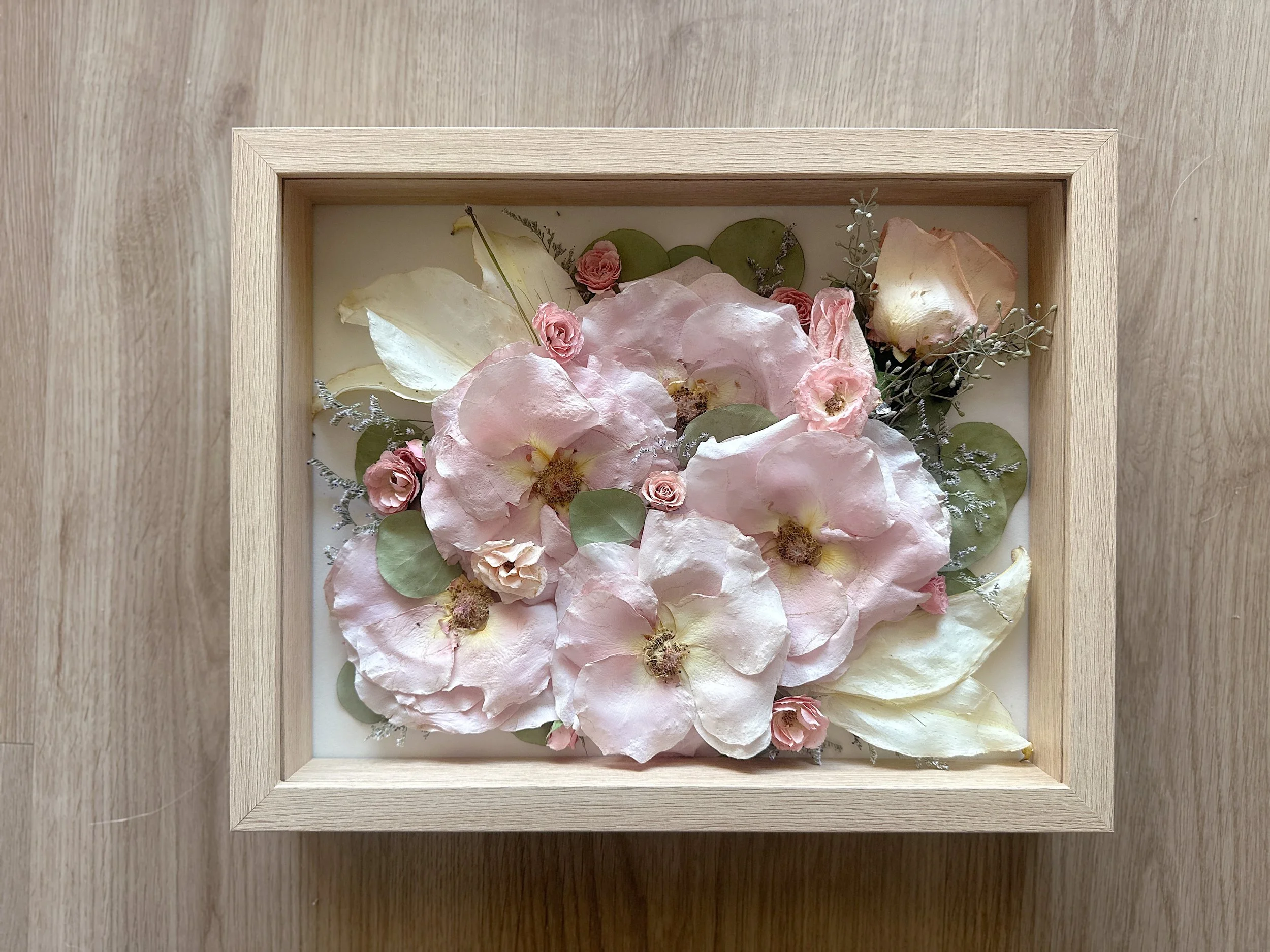 11x14x2 Natural Oak Framed Shadowbox