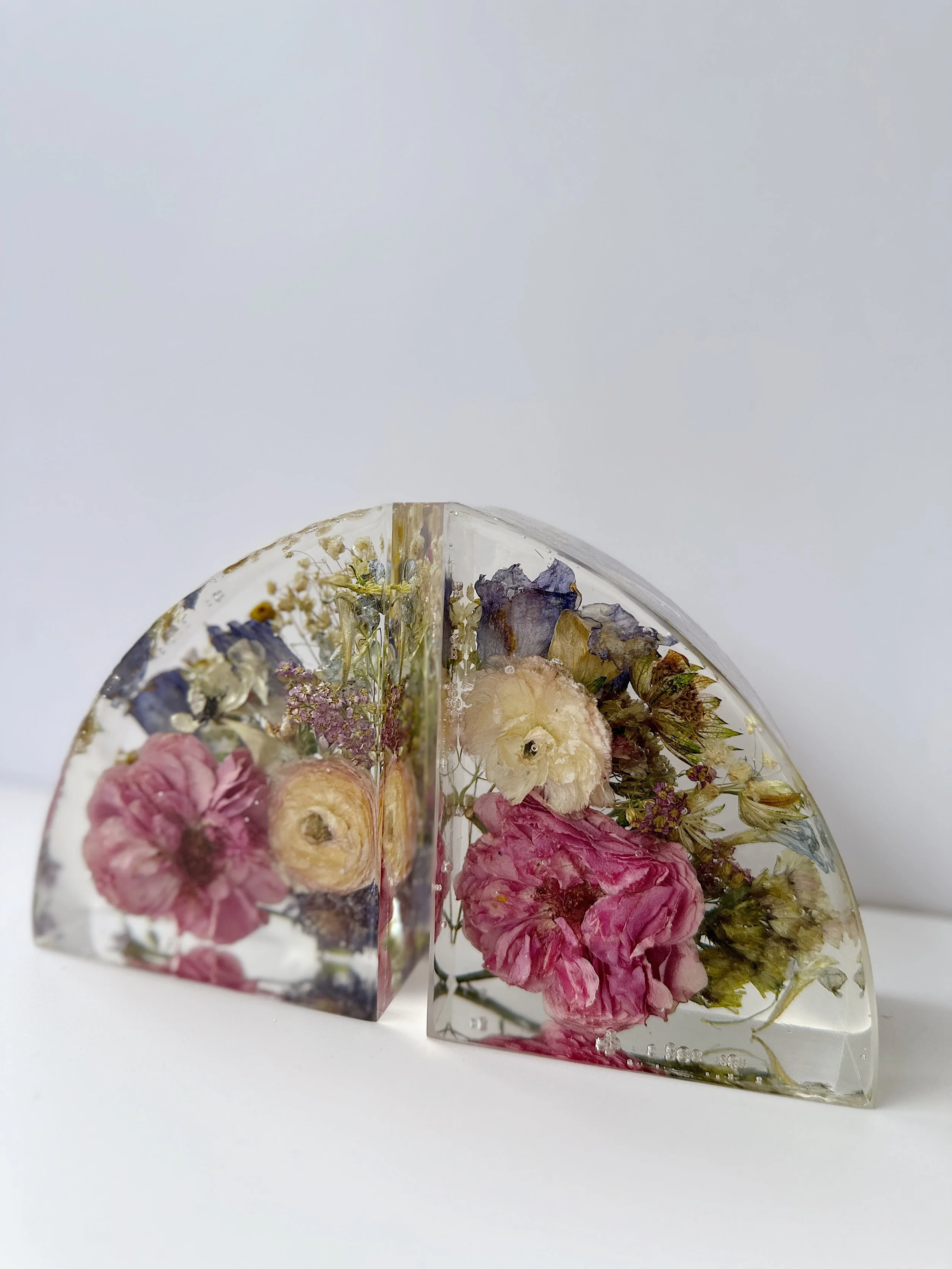 5" Resin Bookends 