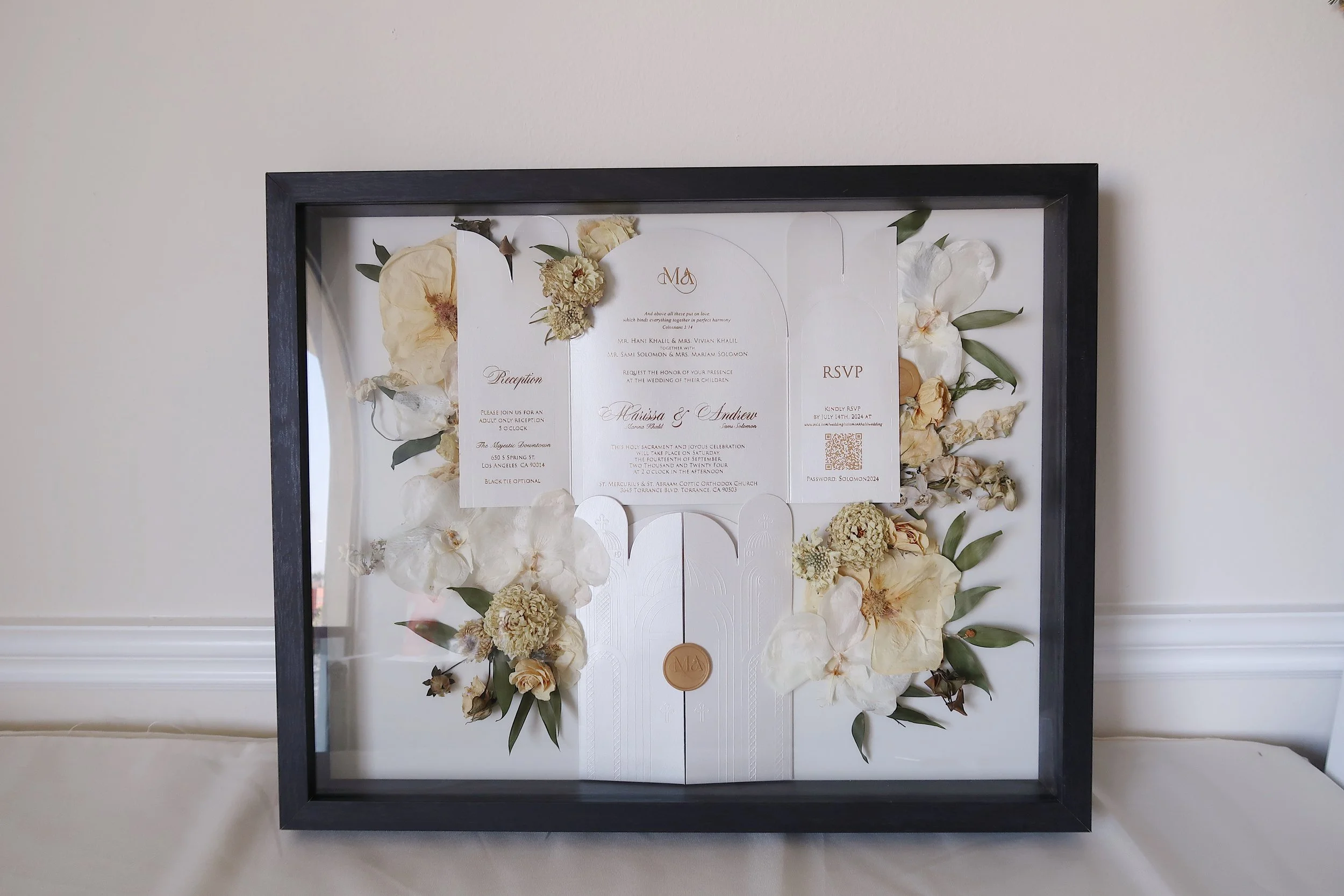 16x20x2 Black Oak Framed Shadowbox