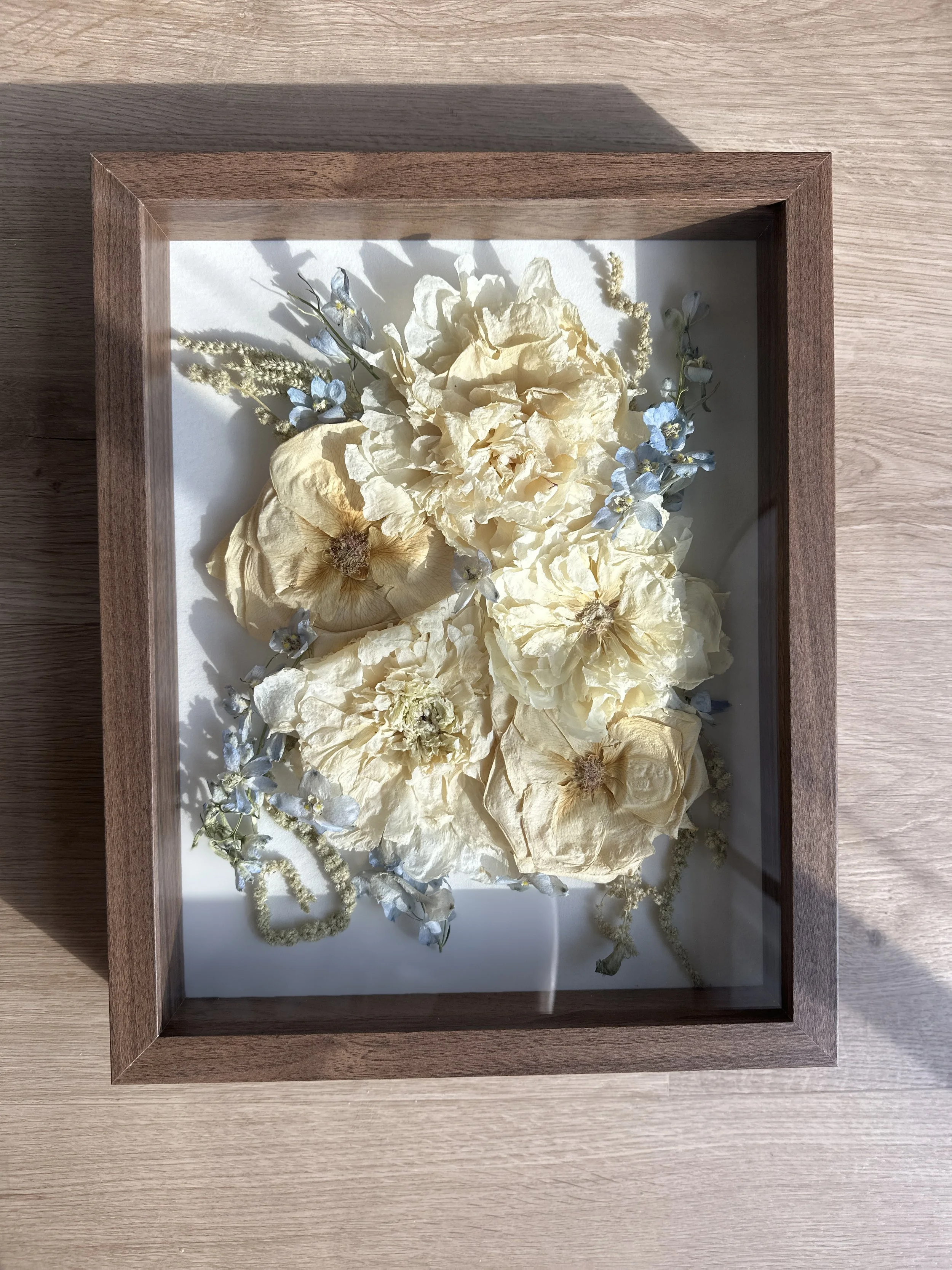 11x14x2 Dark Oak Framed Shadowbox