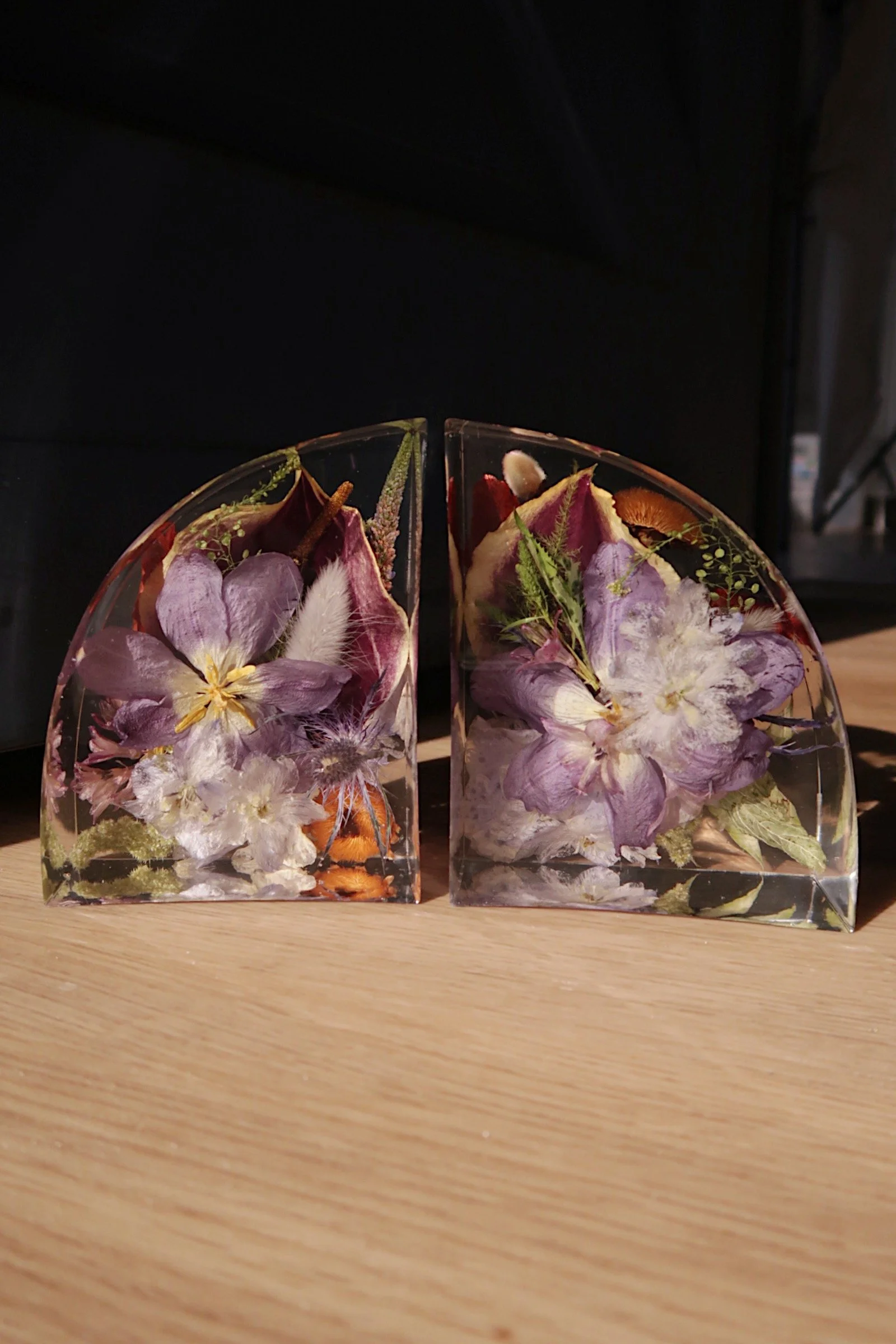 5" Resin Bookends 