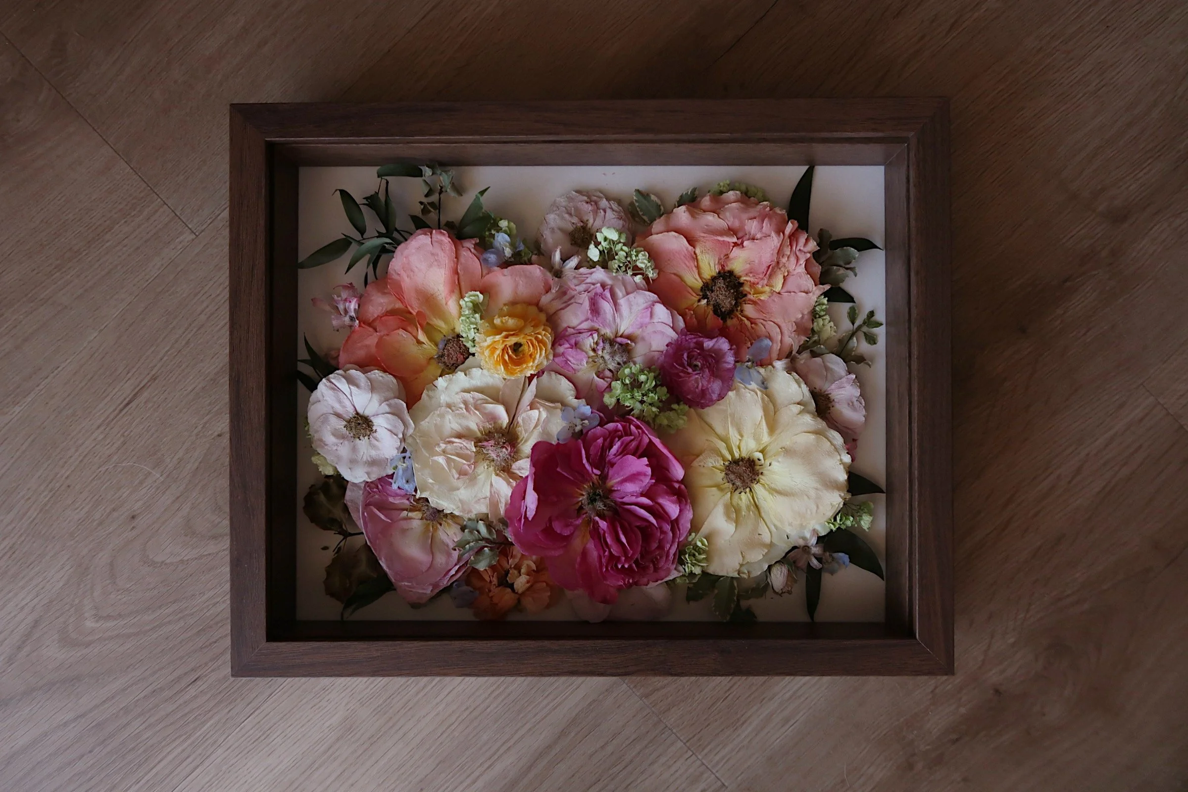 11x14x2 Dark Oak Framed Shadowbox