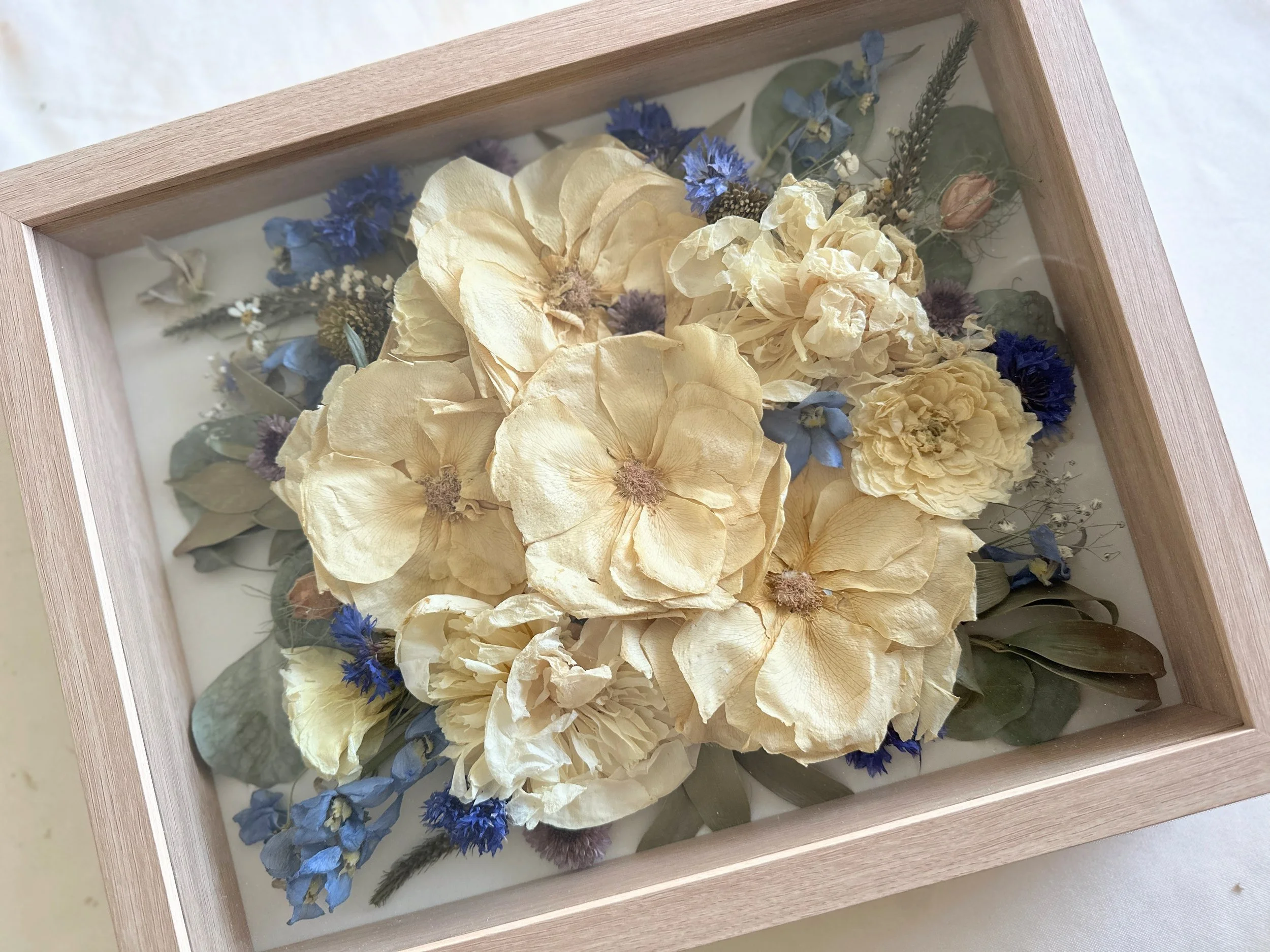 11x14 Natural Oak Framed Shadowbox