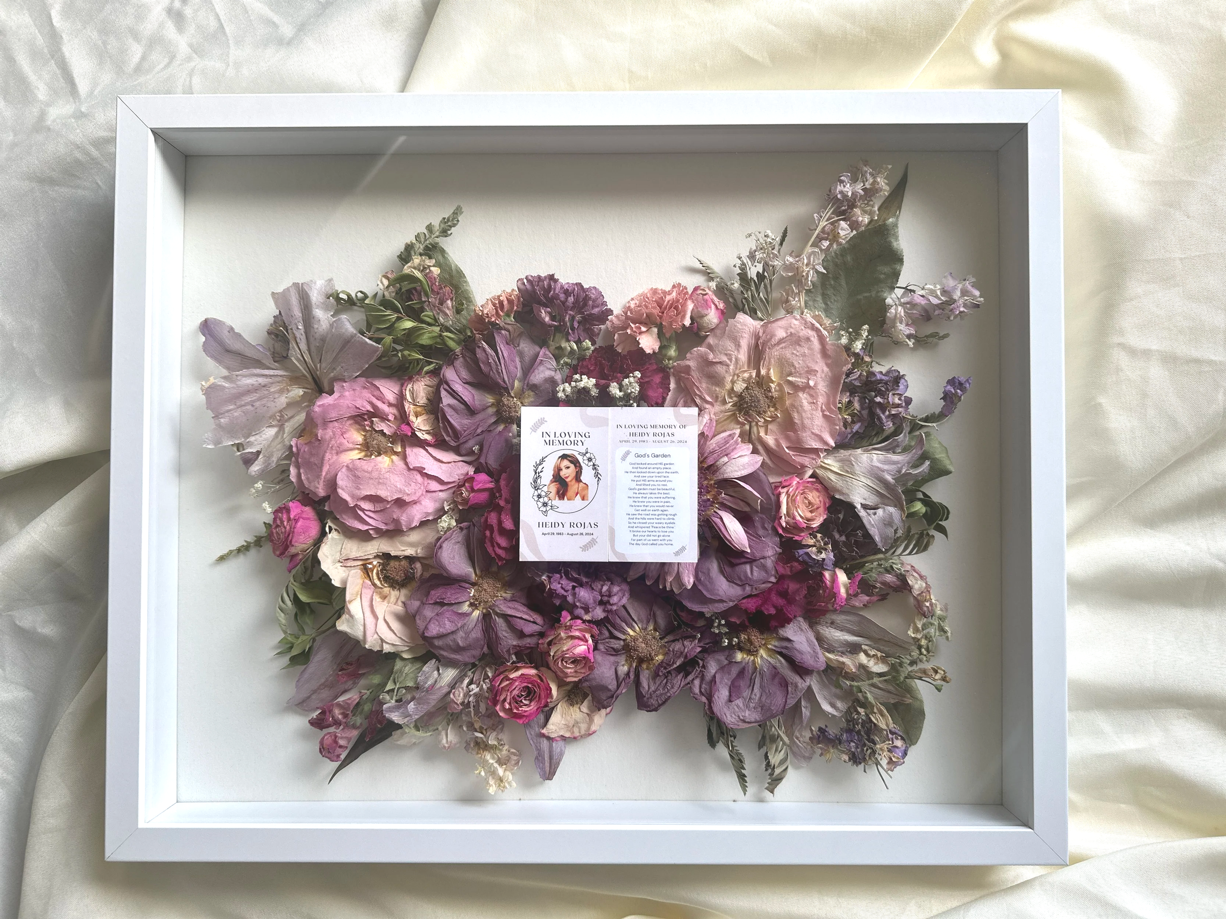 16x20x2 White Framed Shadowbox