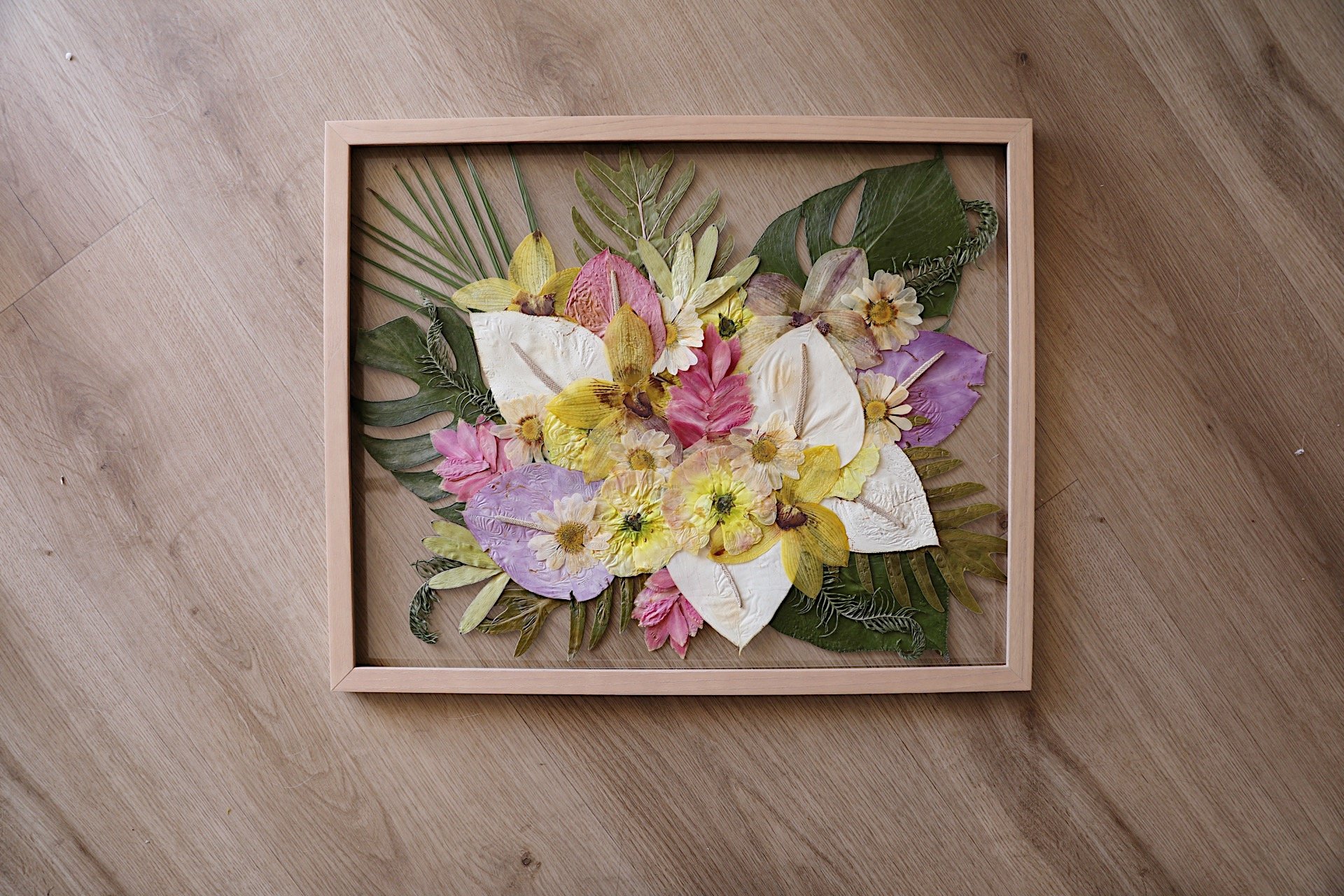 16x20 Oatmeal Oak Frame 