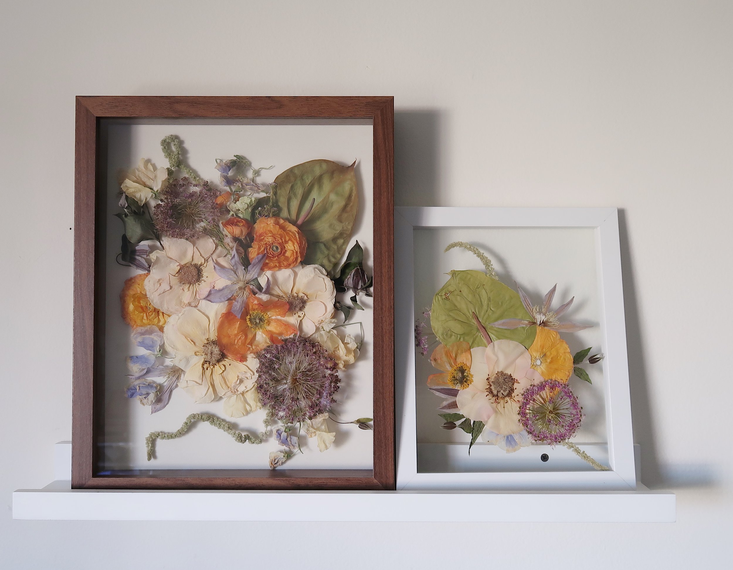 11x14x2 Dark Oak Framed Shadowbox