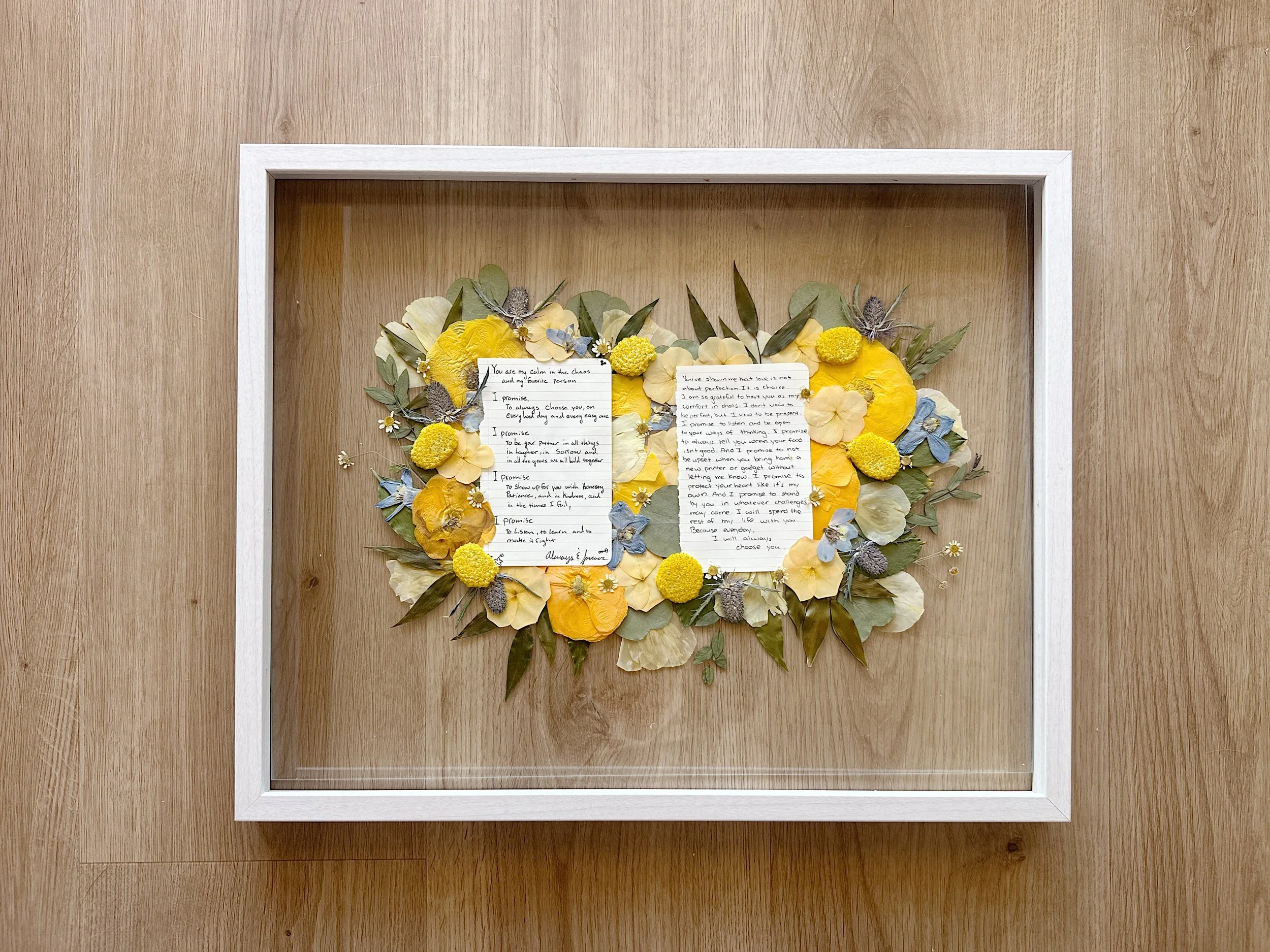 16x20 White Oak Frame 