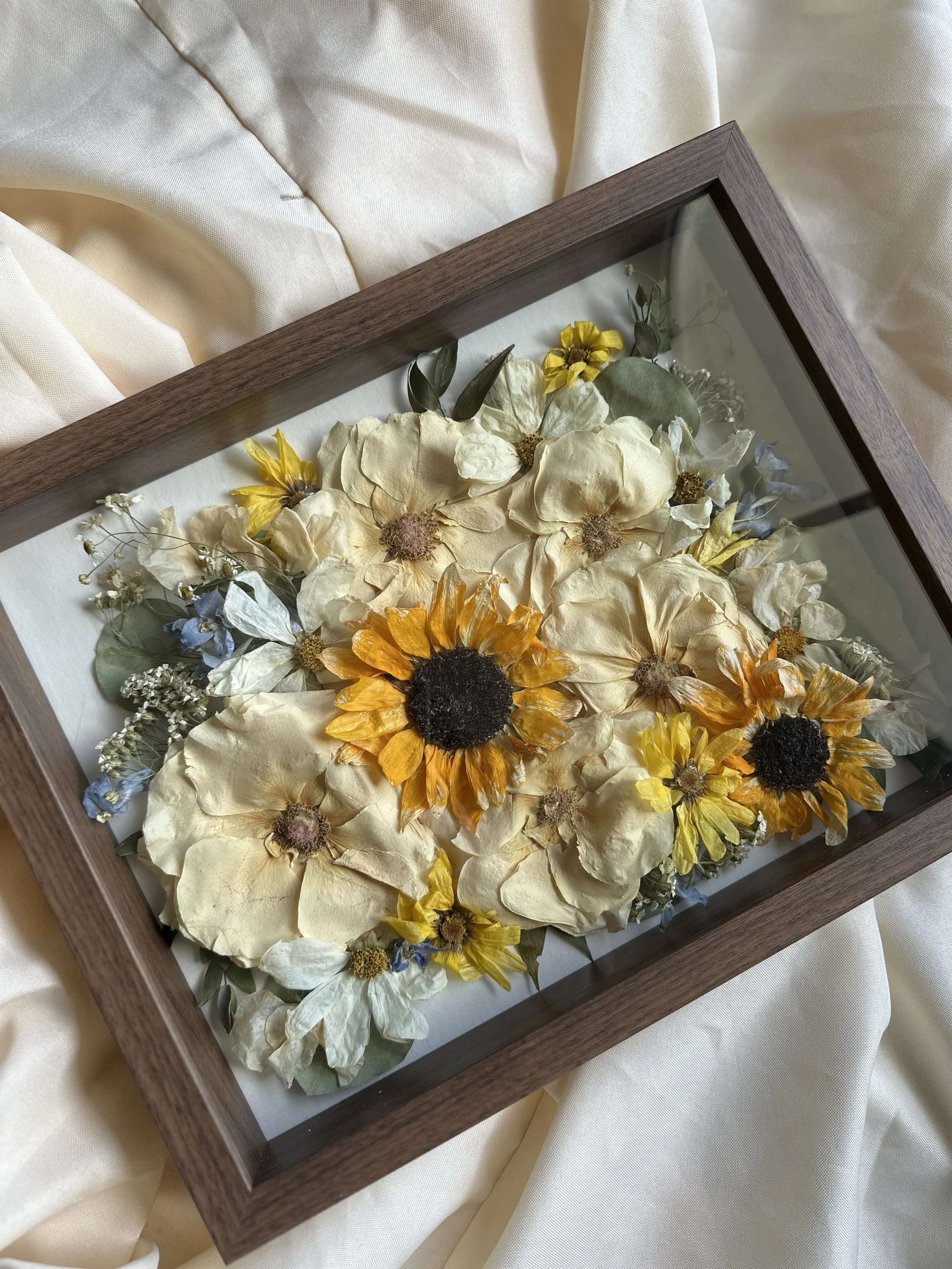 11x14x2 Dark Oak Framed Shadowbox