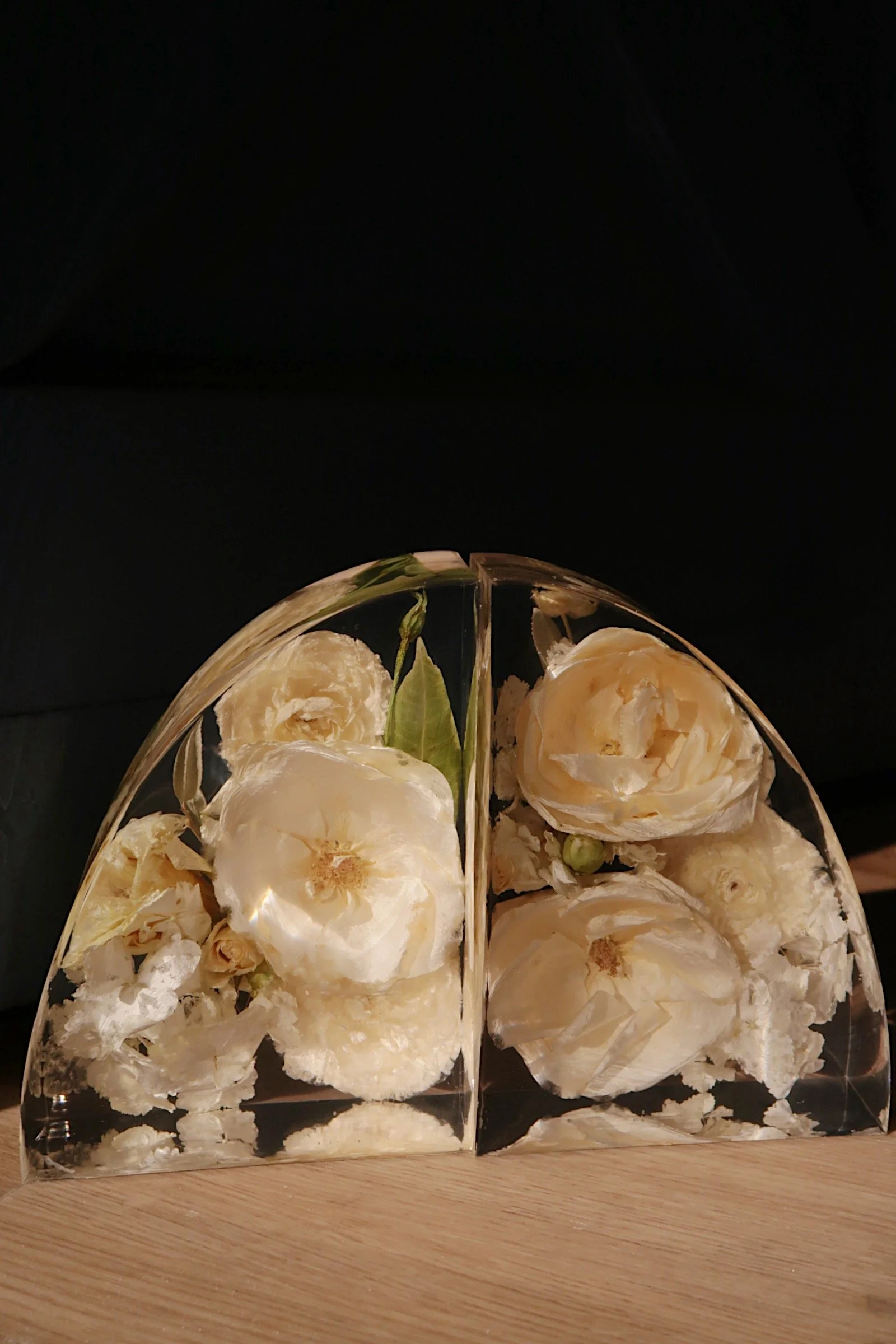 7" Resin Bookends 