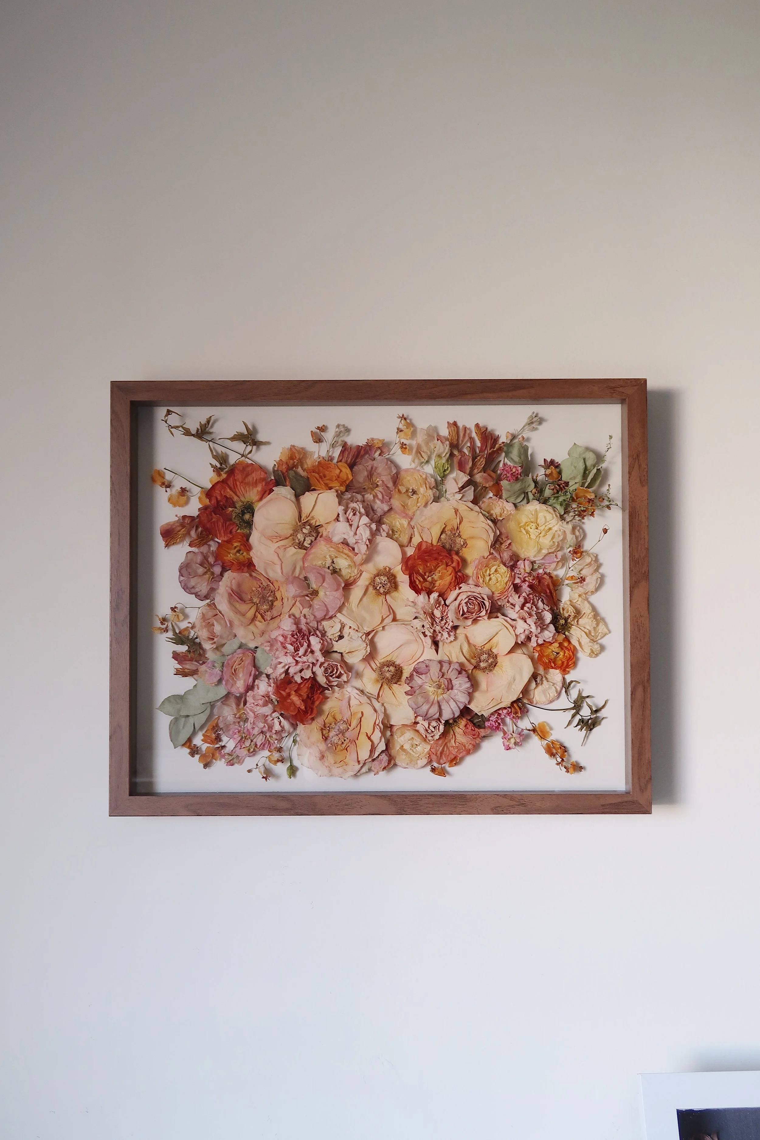 16x20x2 Dark Oak Framed Shadowbox