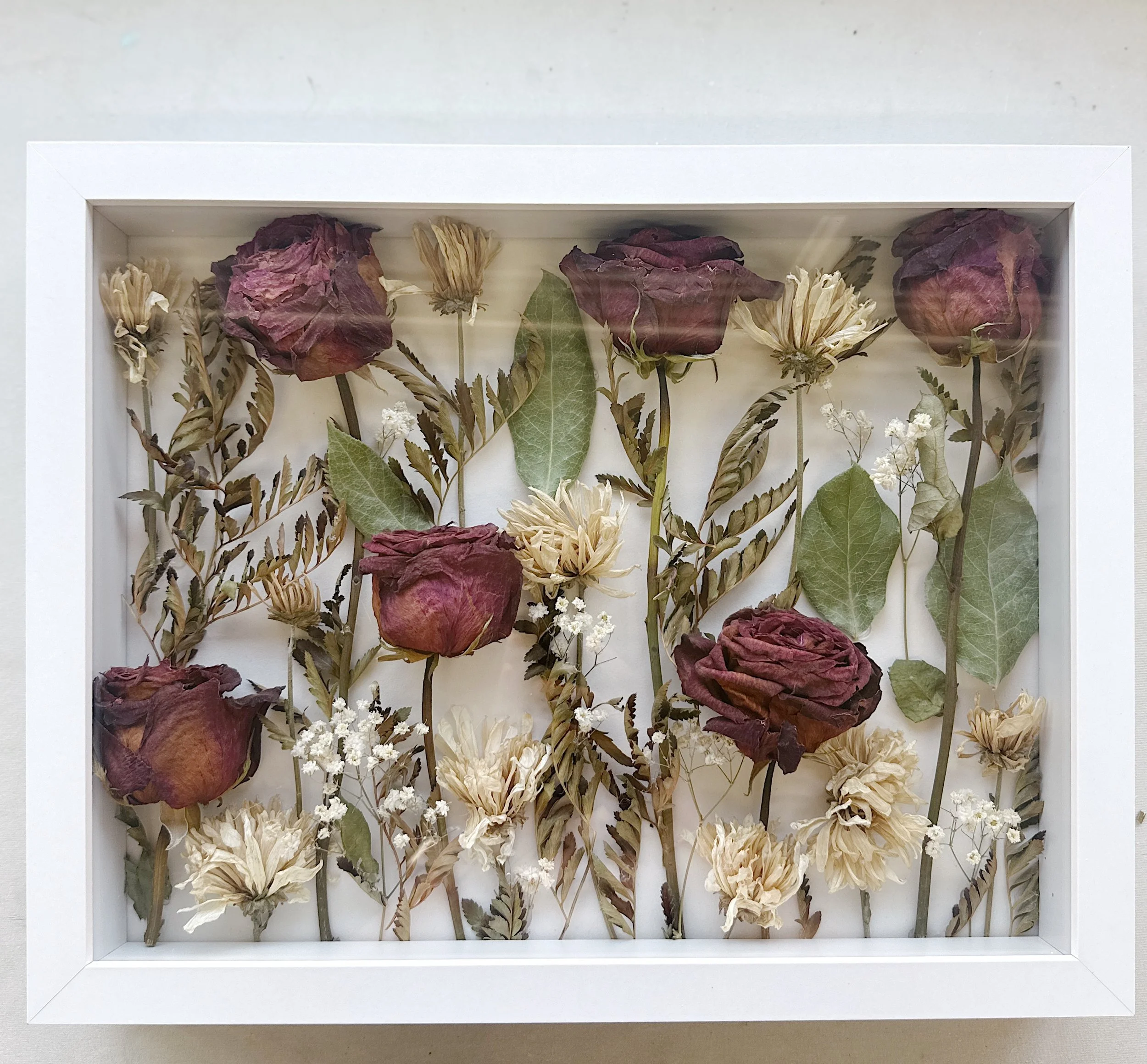 11x14x2 White Framed Shadowbox