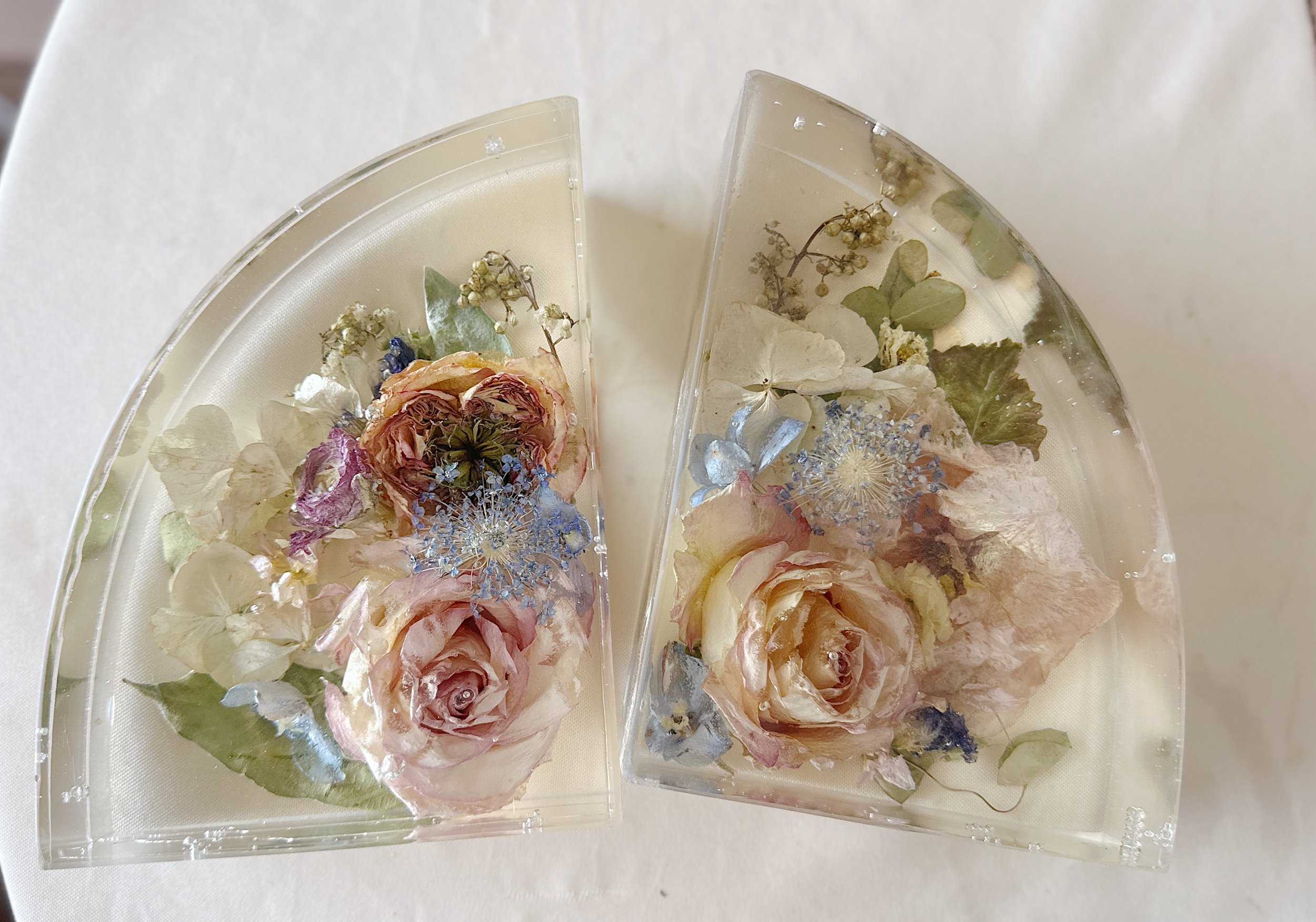 7" Resin Bookends 