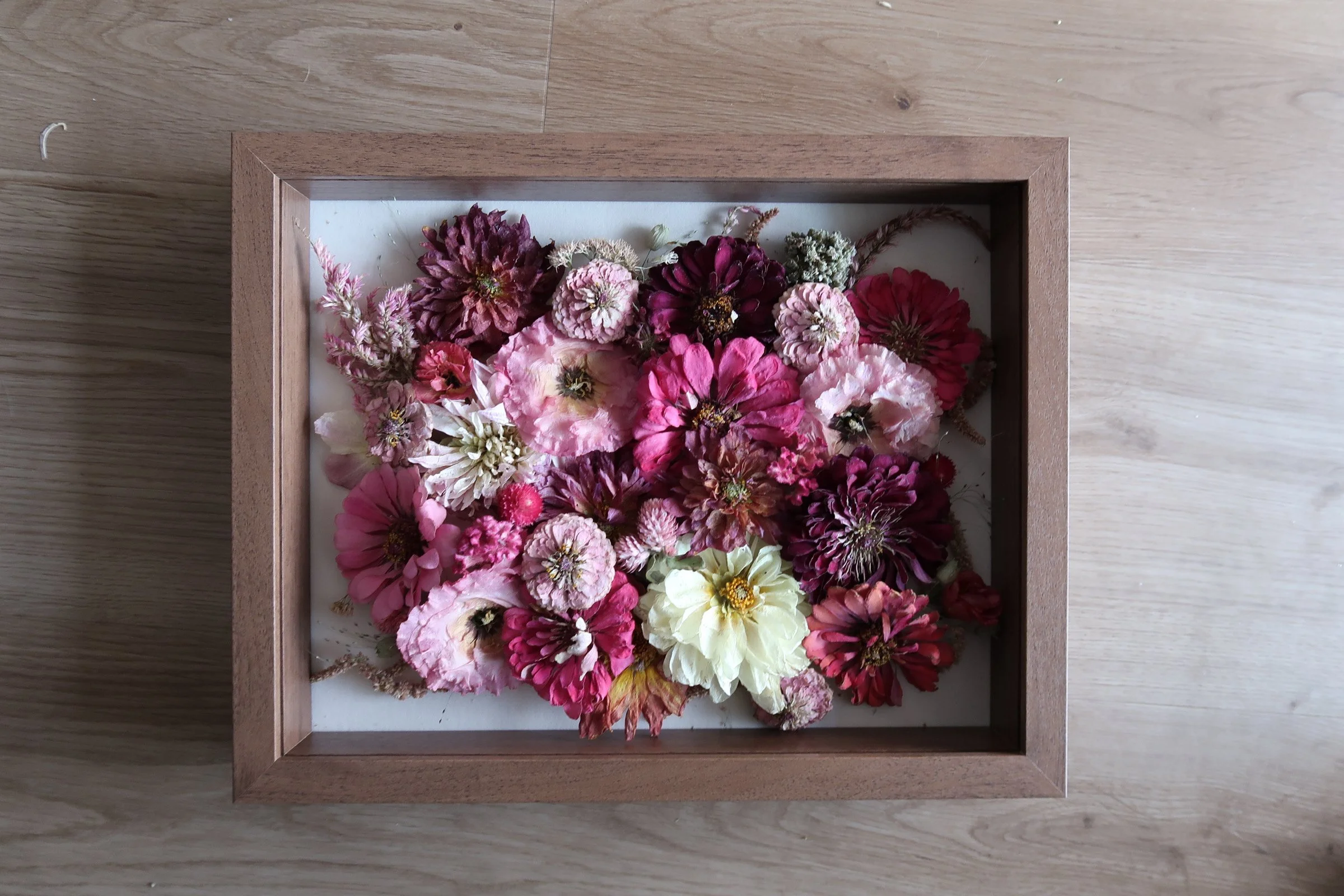 11x14x2 Dark Oak Framed Shadowbox