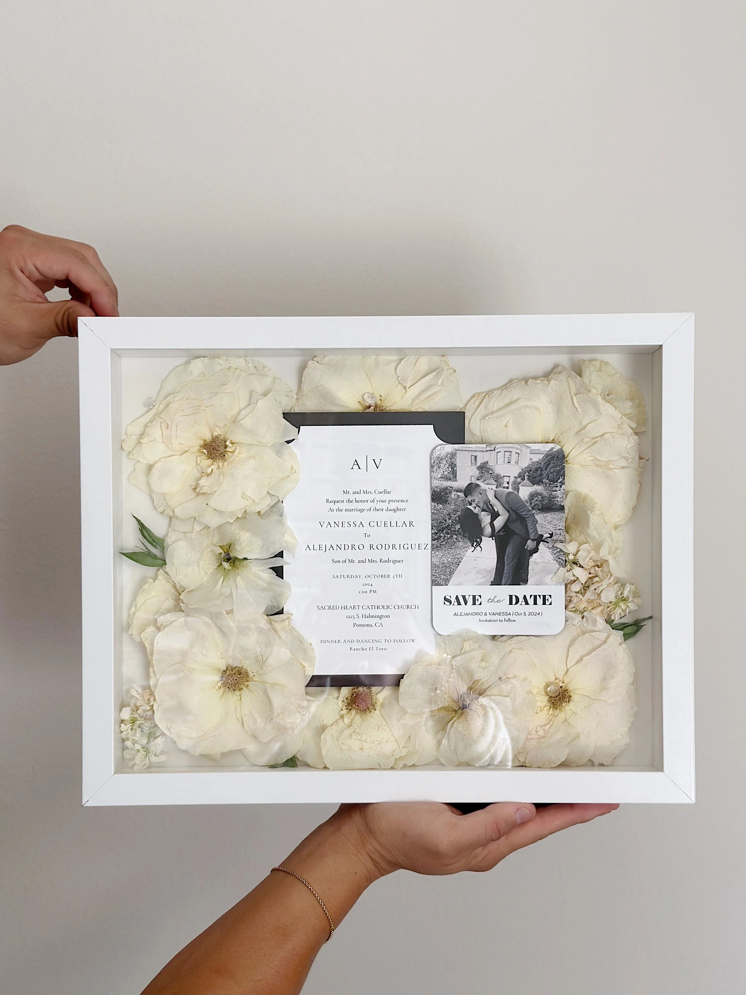 11x14x2 White Framed Shadowbox