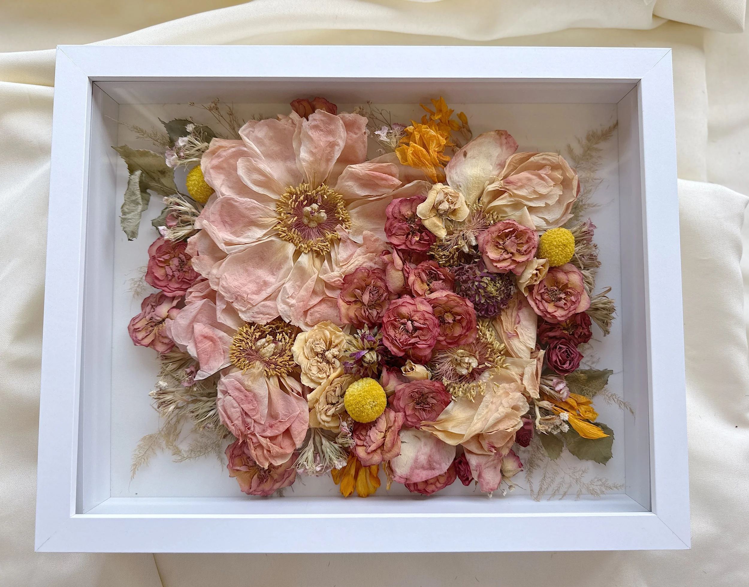 11x14x2 White Framed Shadowbox