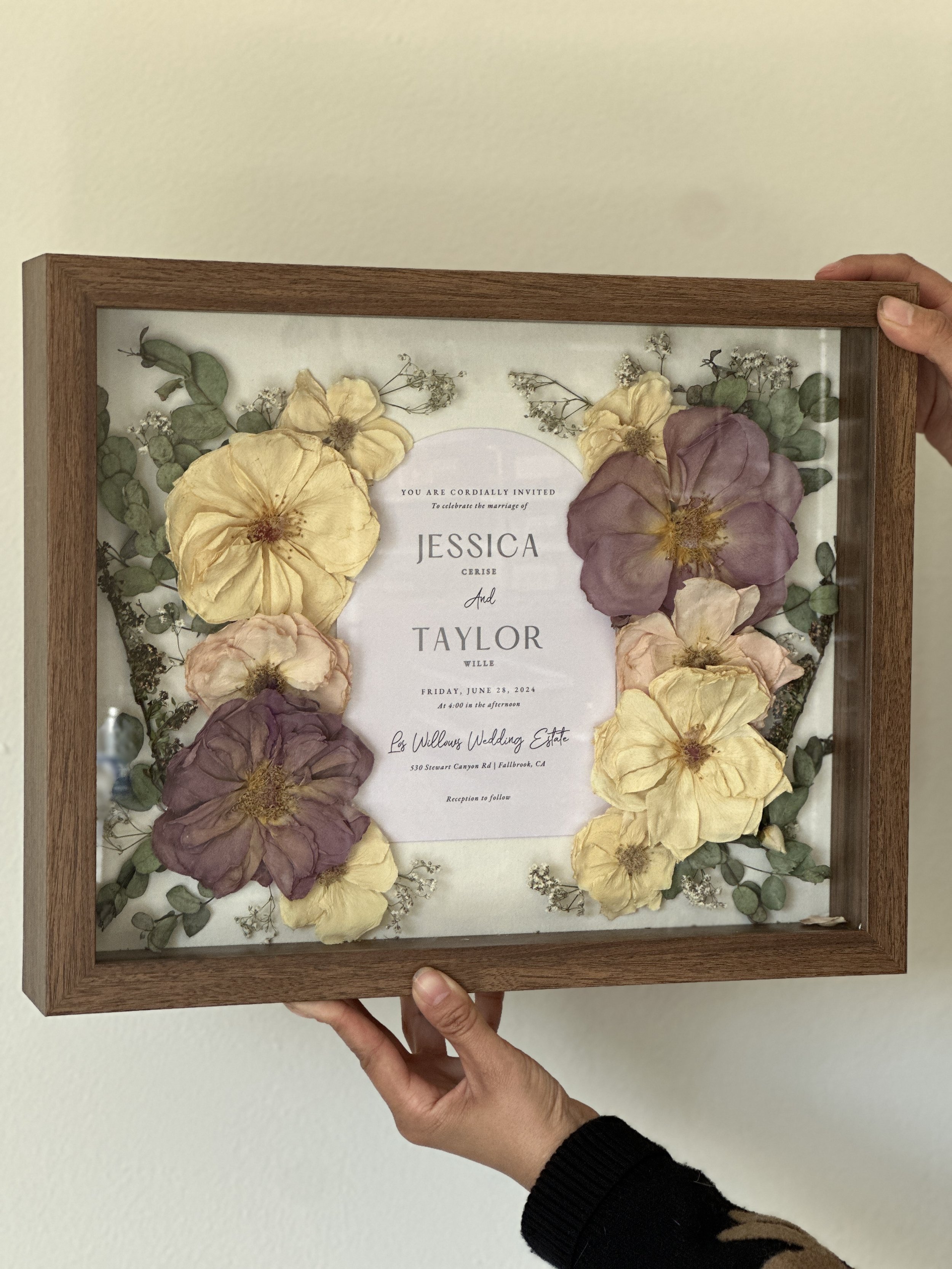 11x14x2 Dark Oak Framed Shadowbox