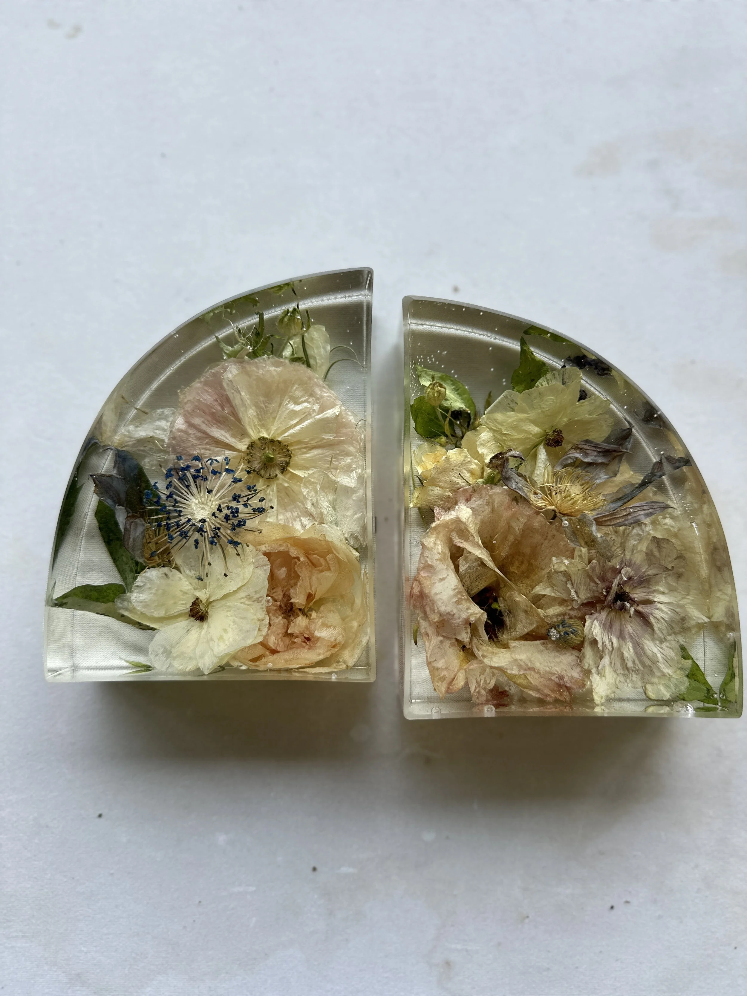 5" Resin Bookends 