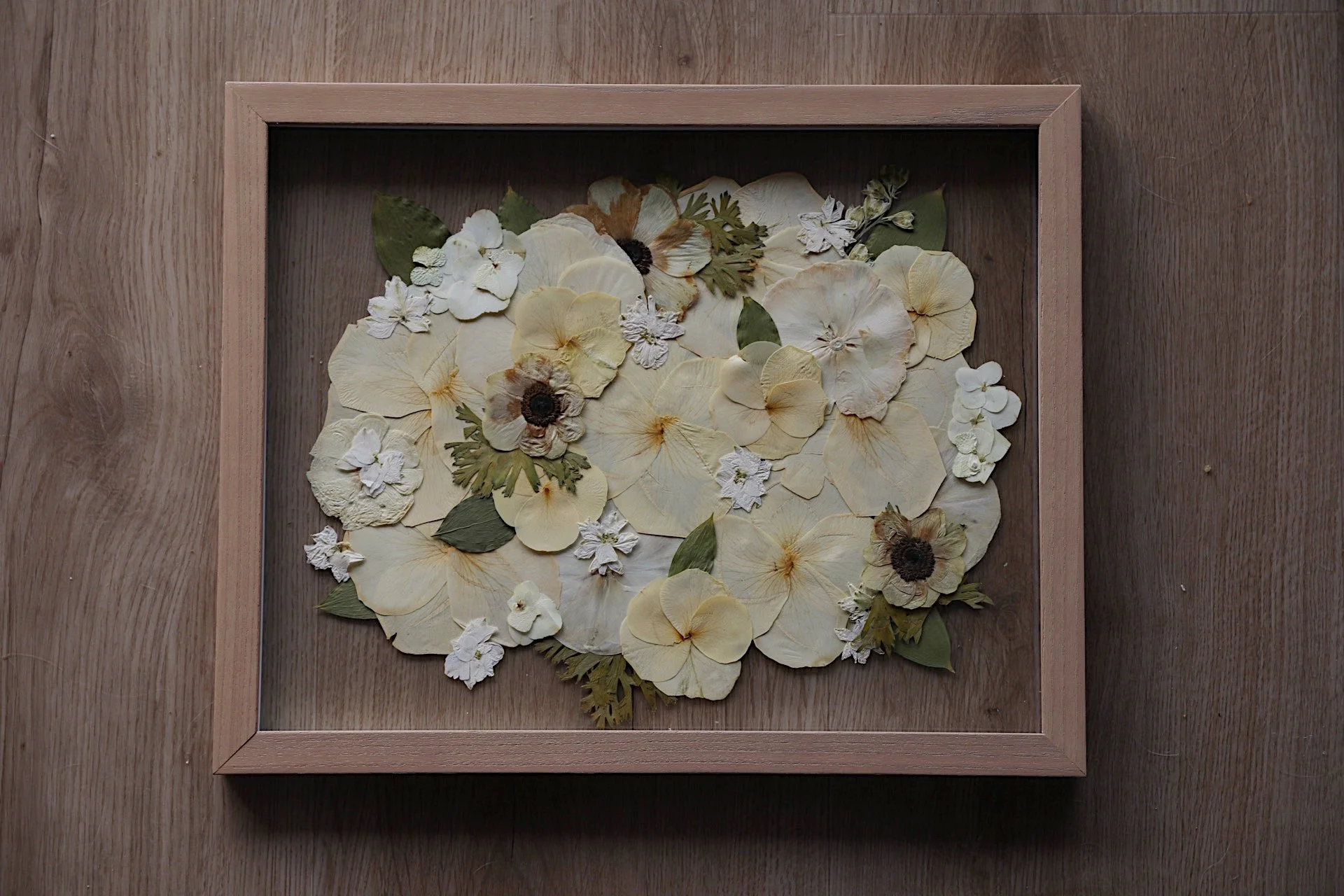 11x14 Oatmeal Oak Frame