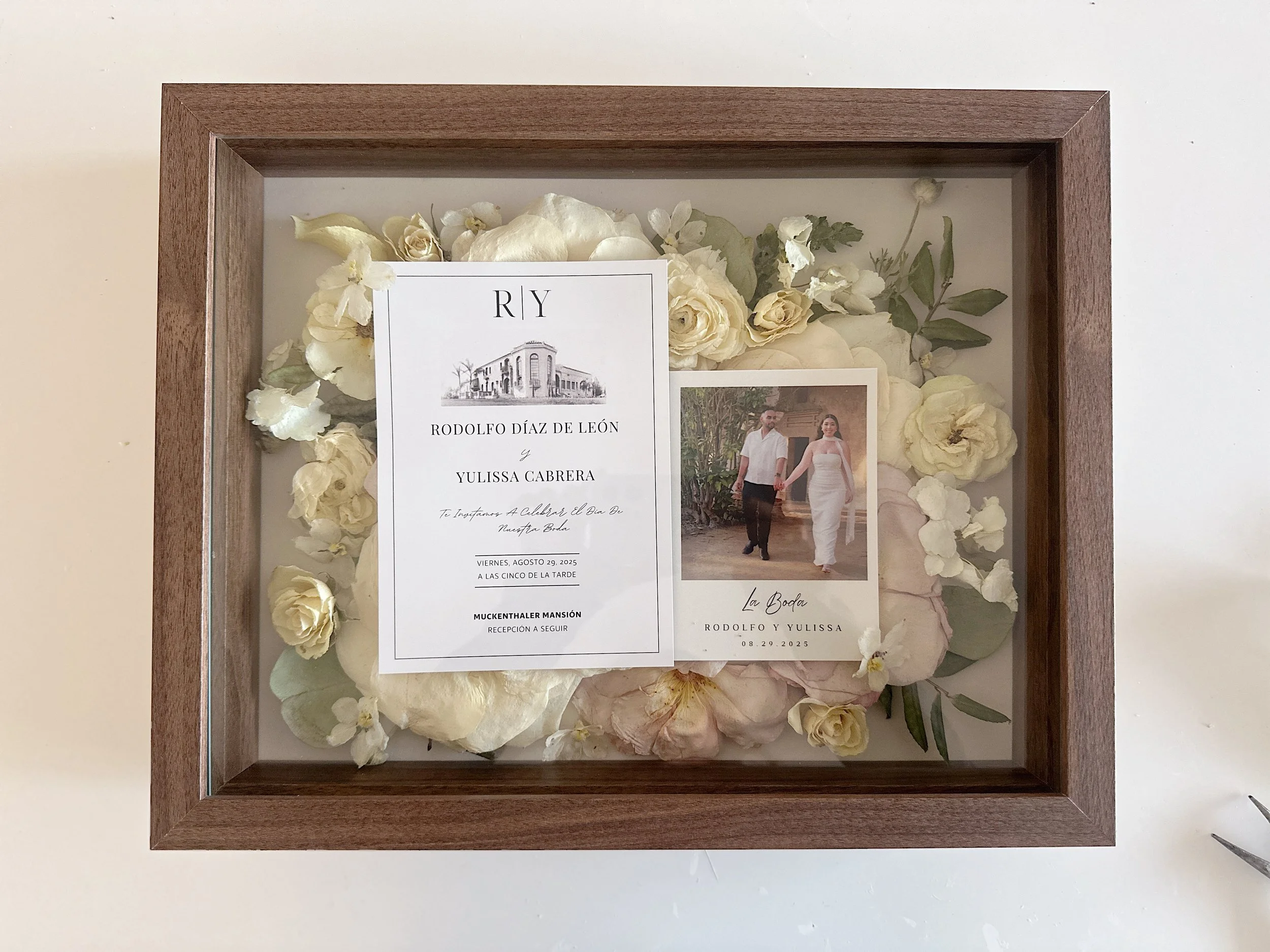11x14x2 Dark Oak Framed Shadowbox