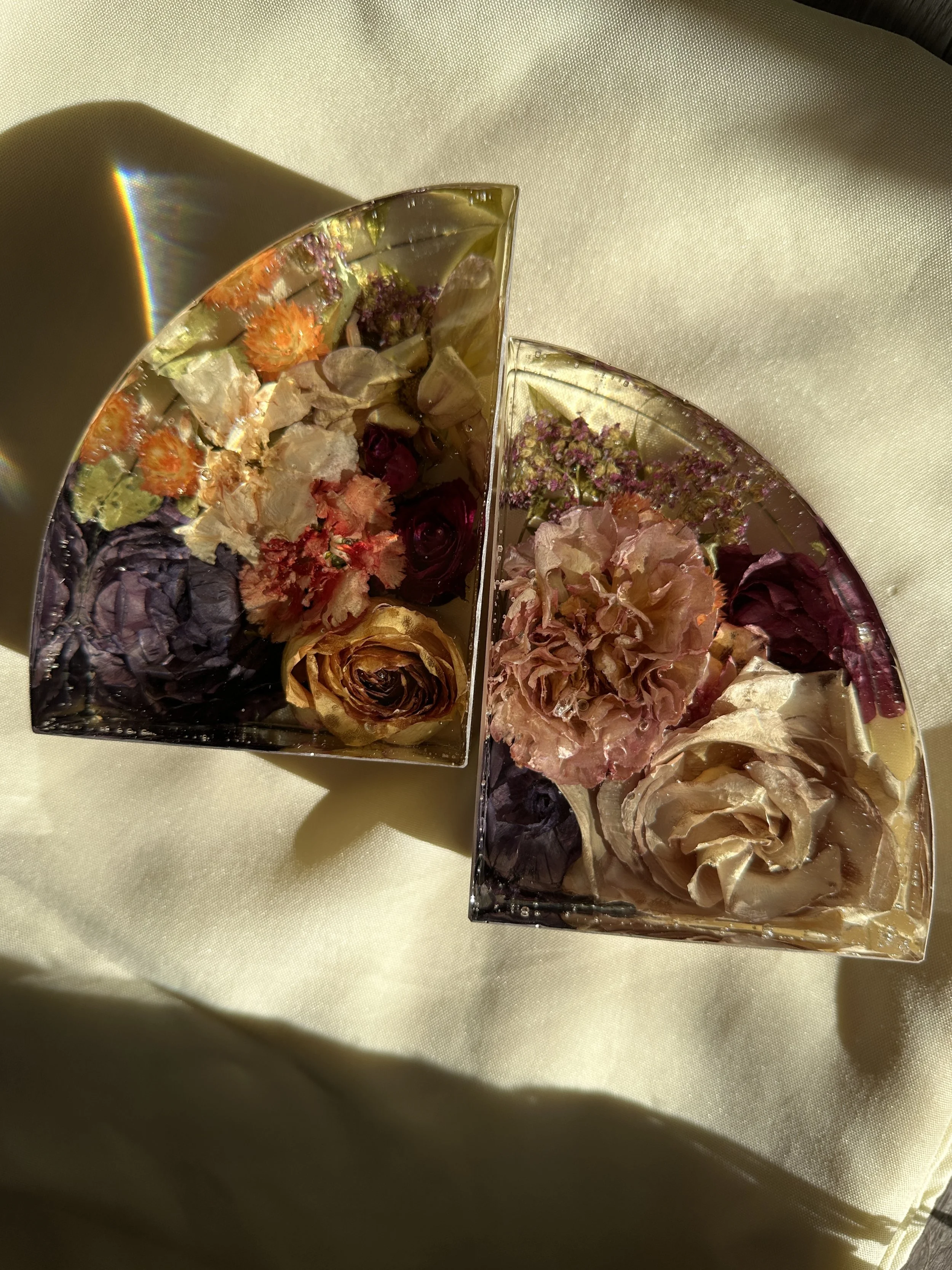 5" Resin Bookends 