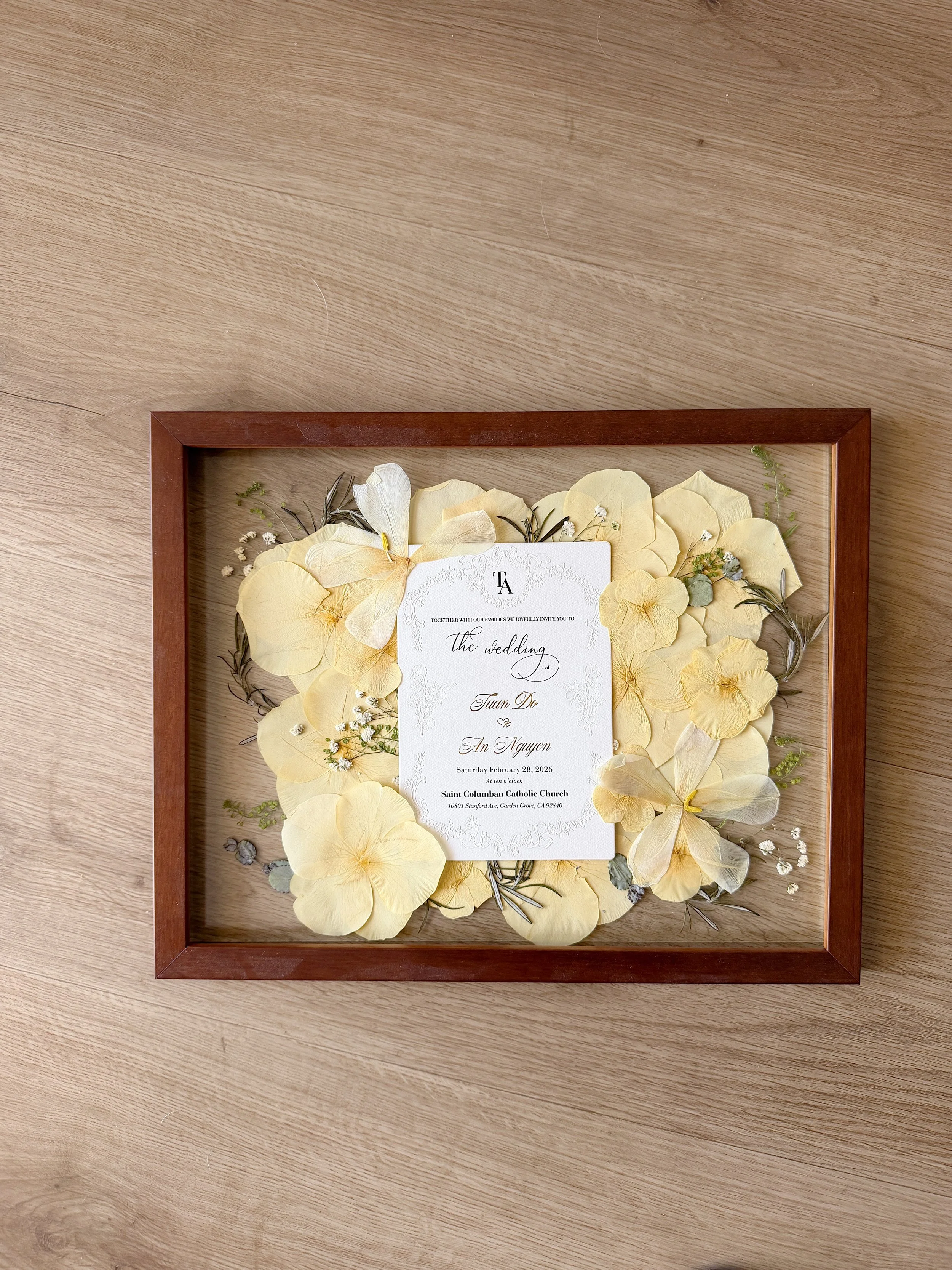 11x14 Maple Oak Frame