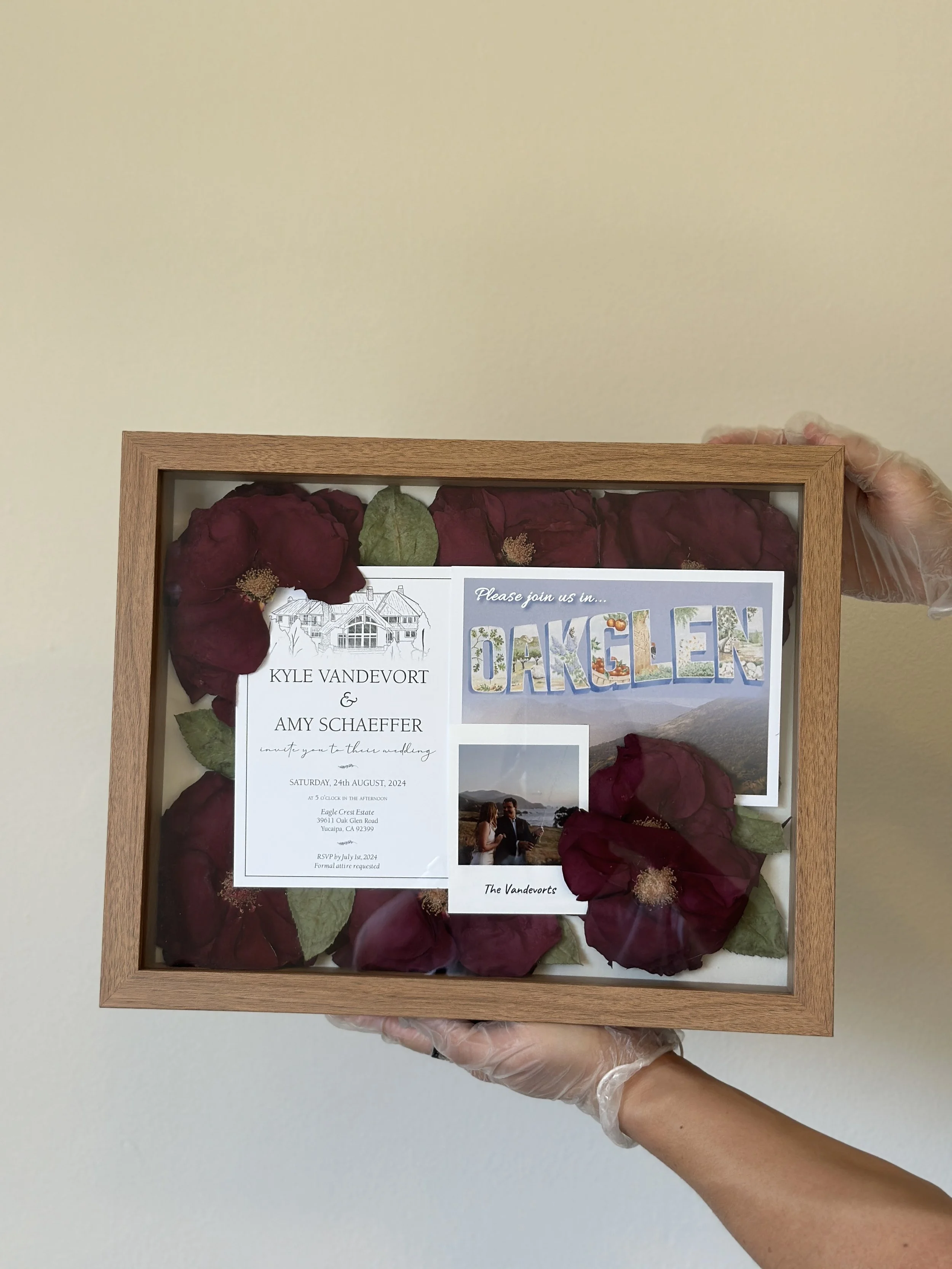 11x14x2 Golden Oak Framed Shadowbox