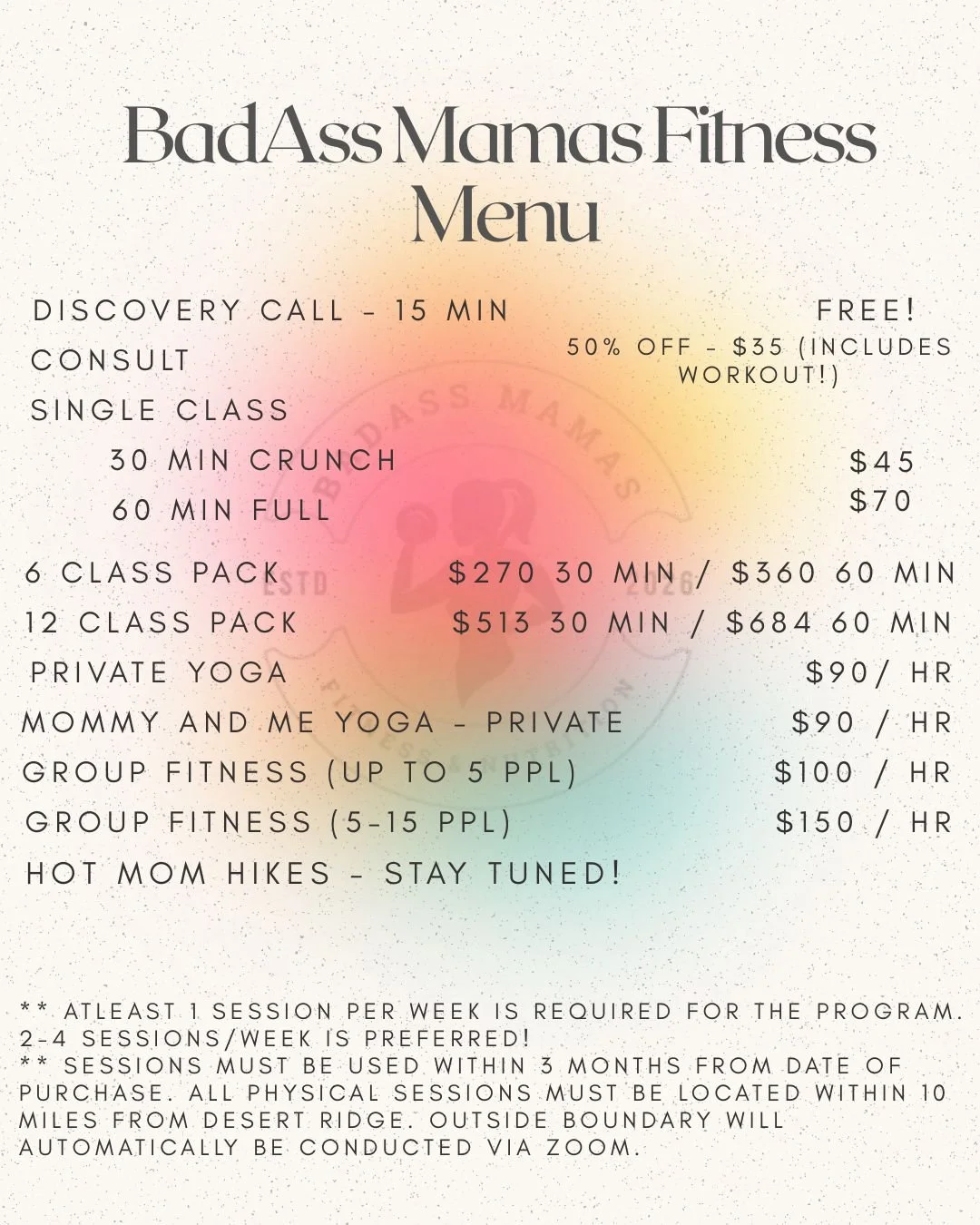 The Details - Fitness