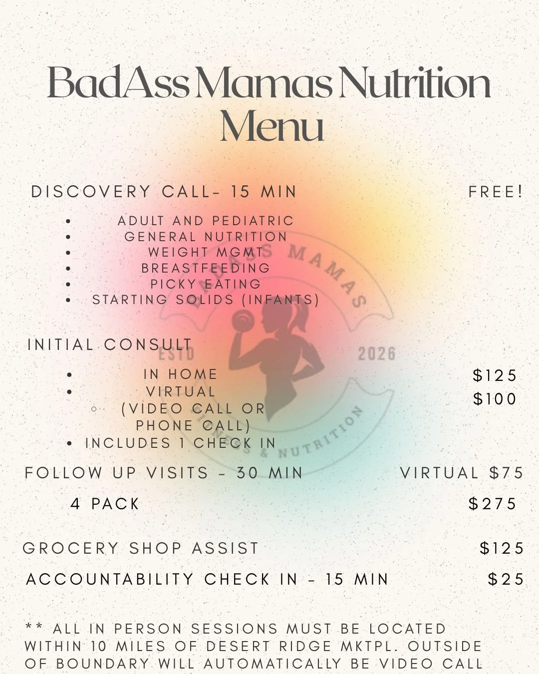 The Details - Nutrition