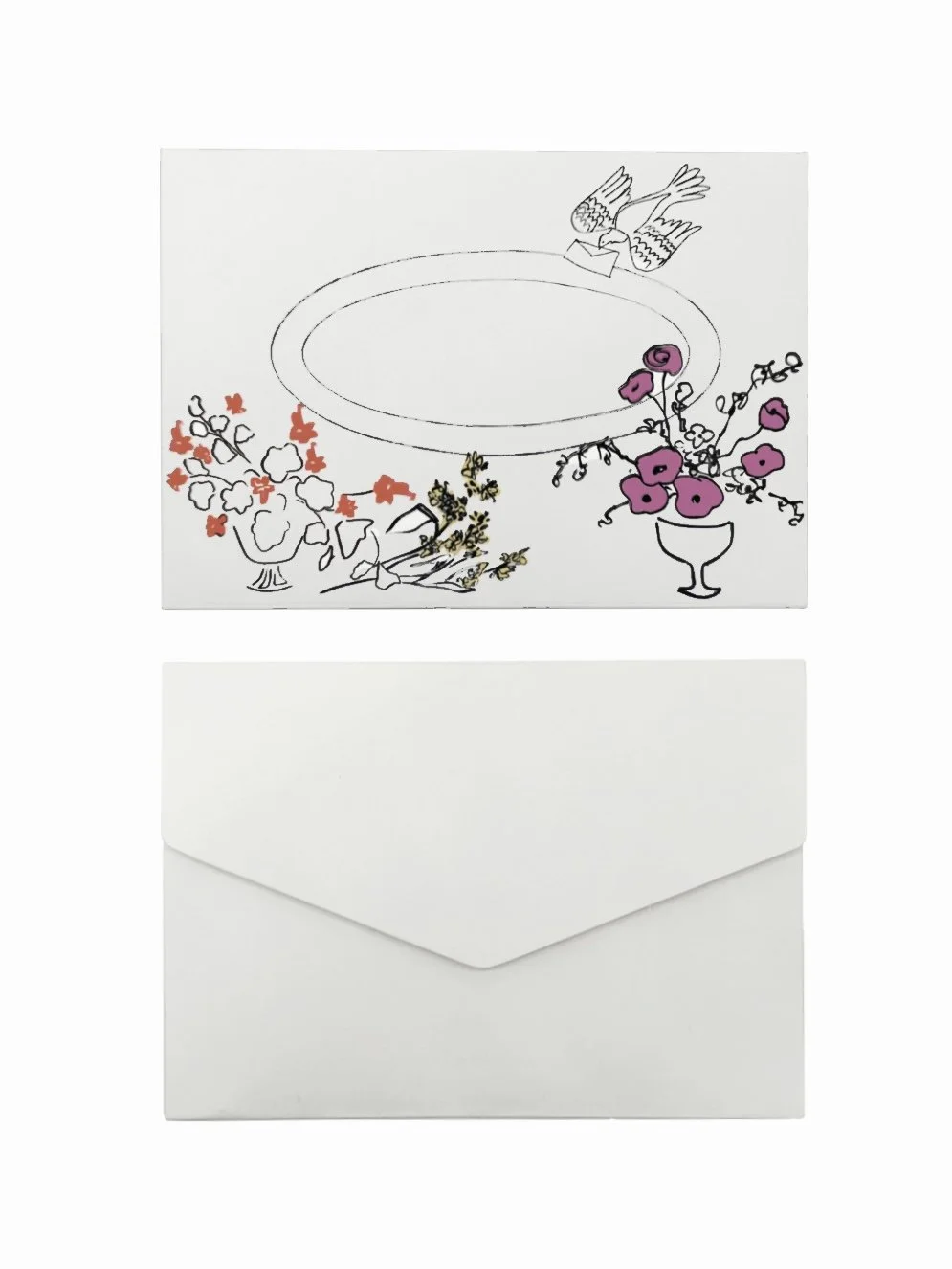 Floral Envelope