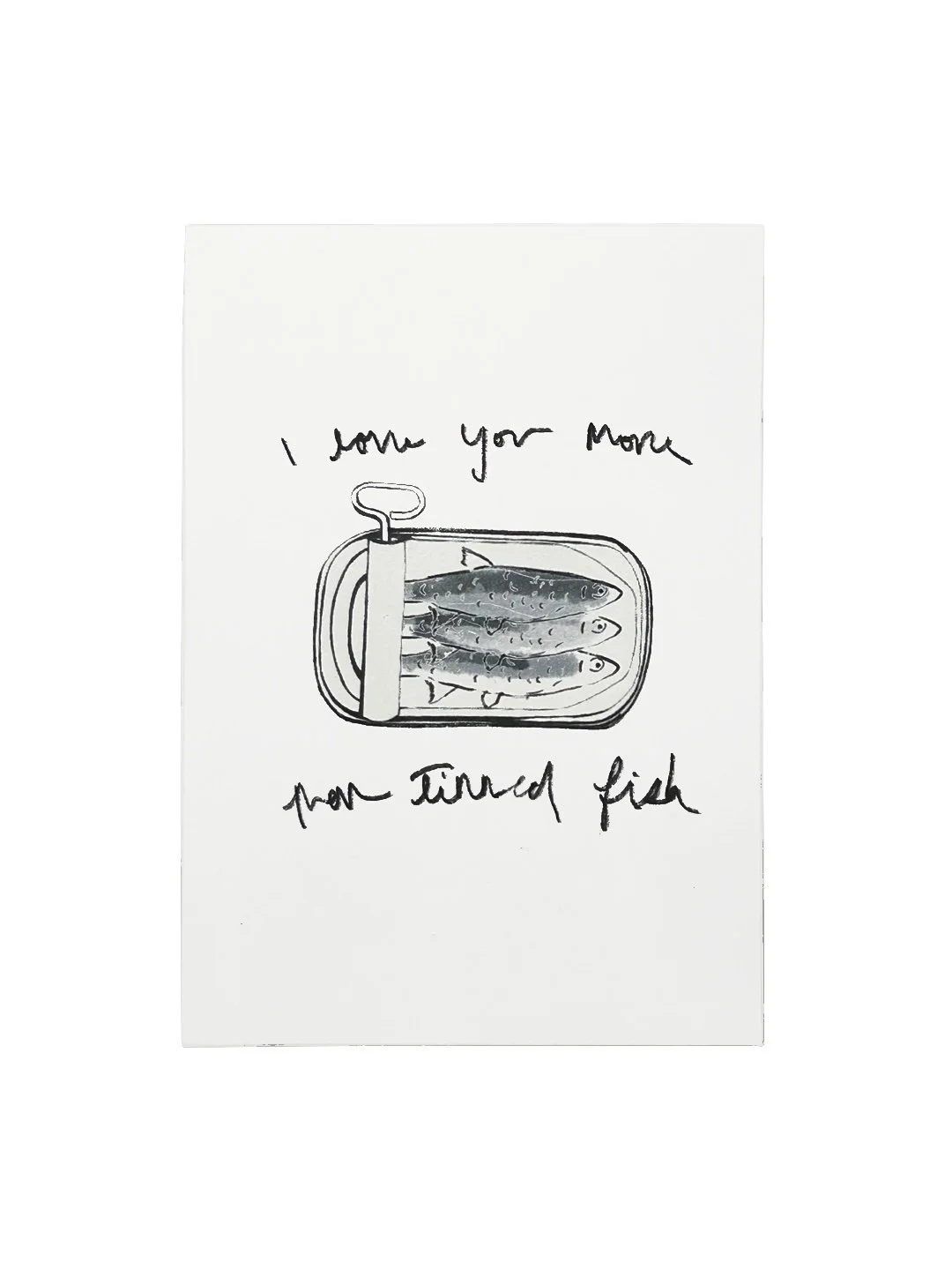 Tinned Fish Card