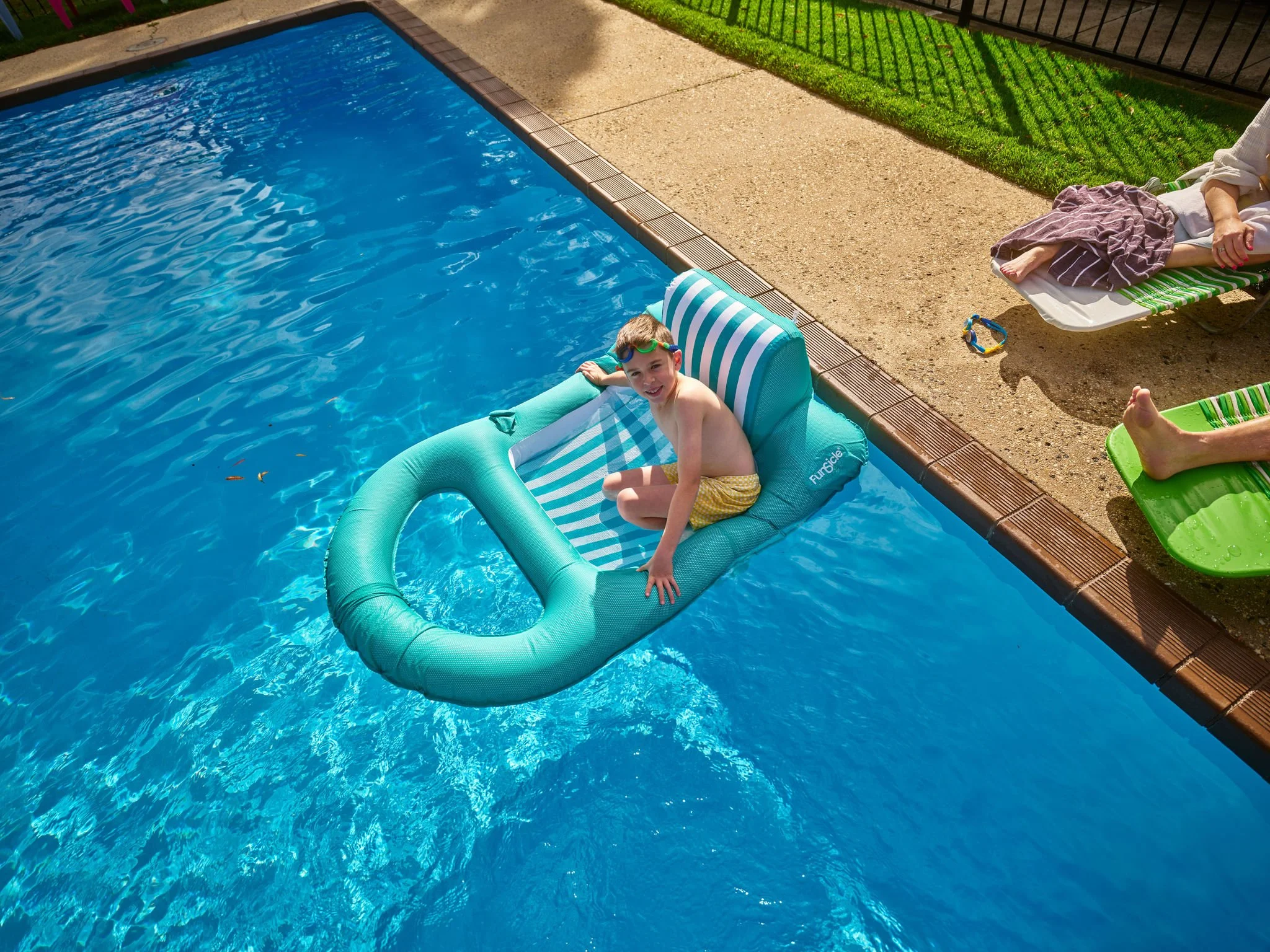 The pool at Acacia Caravan Park