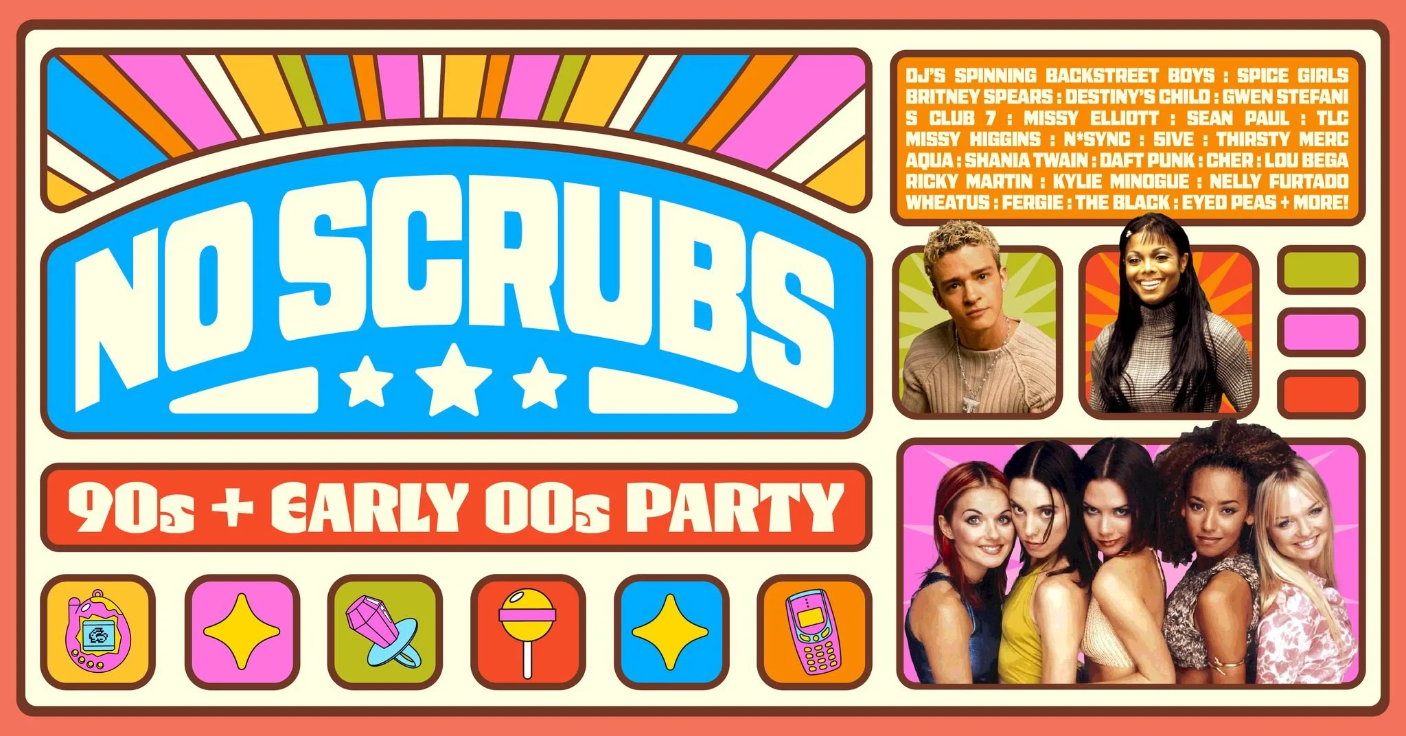 NO SCRUBS: 90s and Early 00s Party