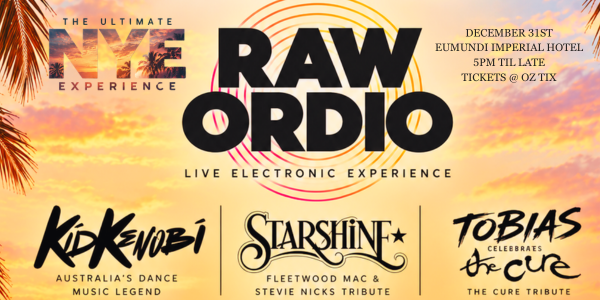 RAW ORDIO, KID KENOBI, STARSHINE (Fleetwood &amp; Stevie Nicks Tribute) &amp; TOBIAS CELEBRATE THE CURE (Copy)
