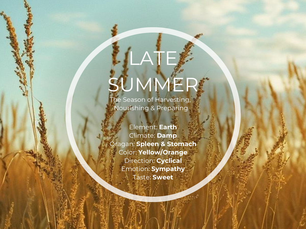 Season:Late Summer             Element:Earth