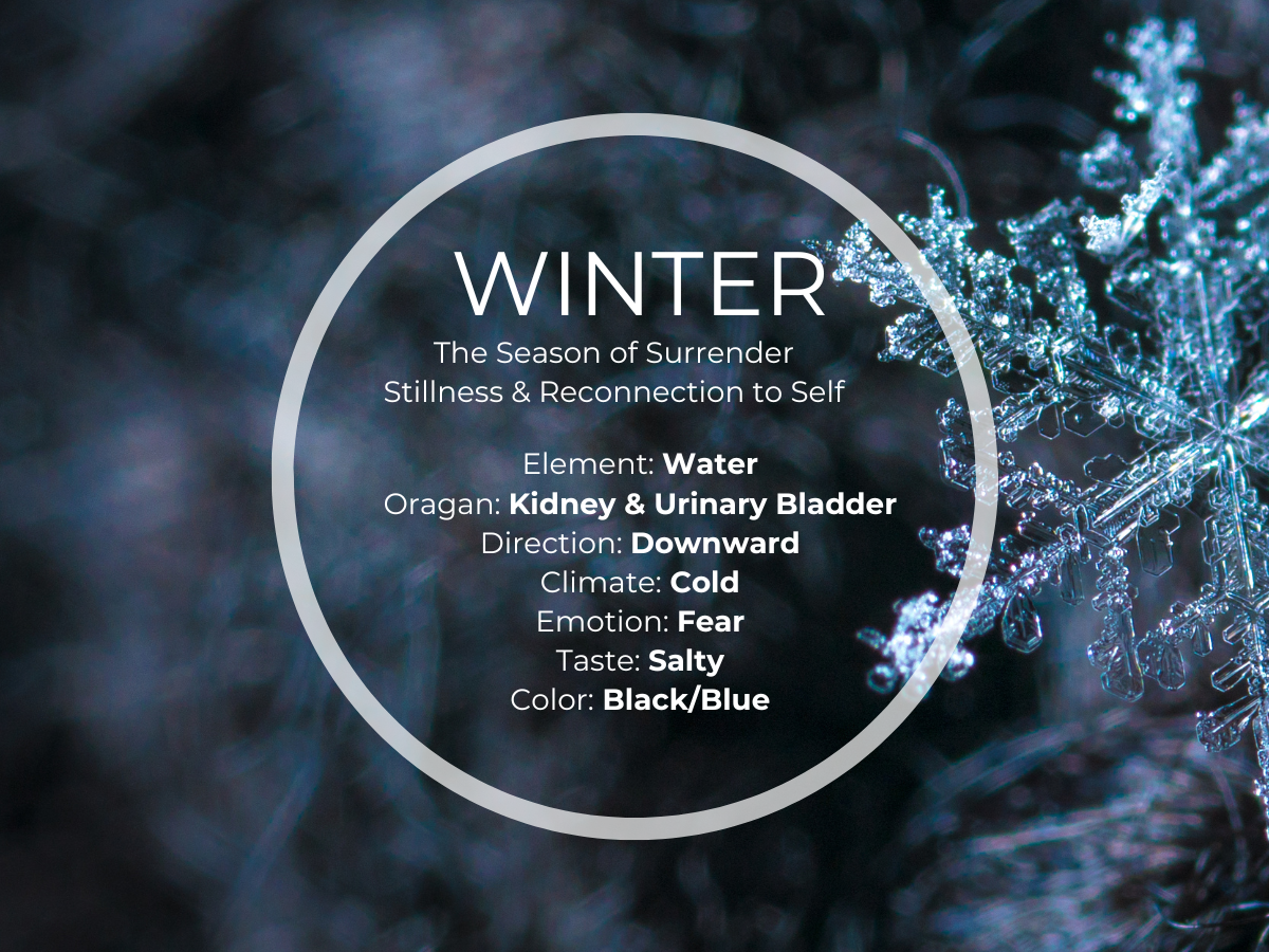 Season:Winter                         Element:Water