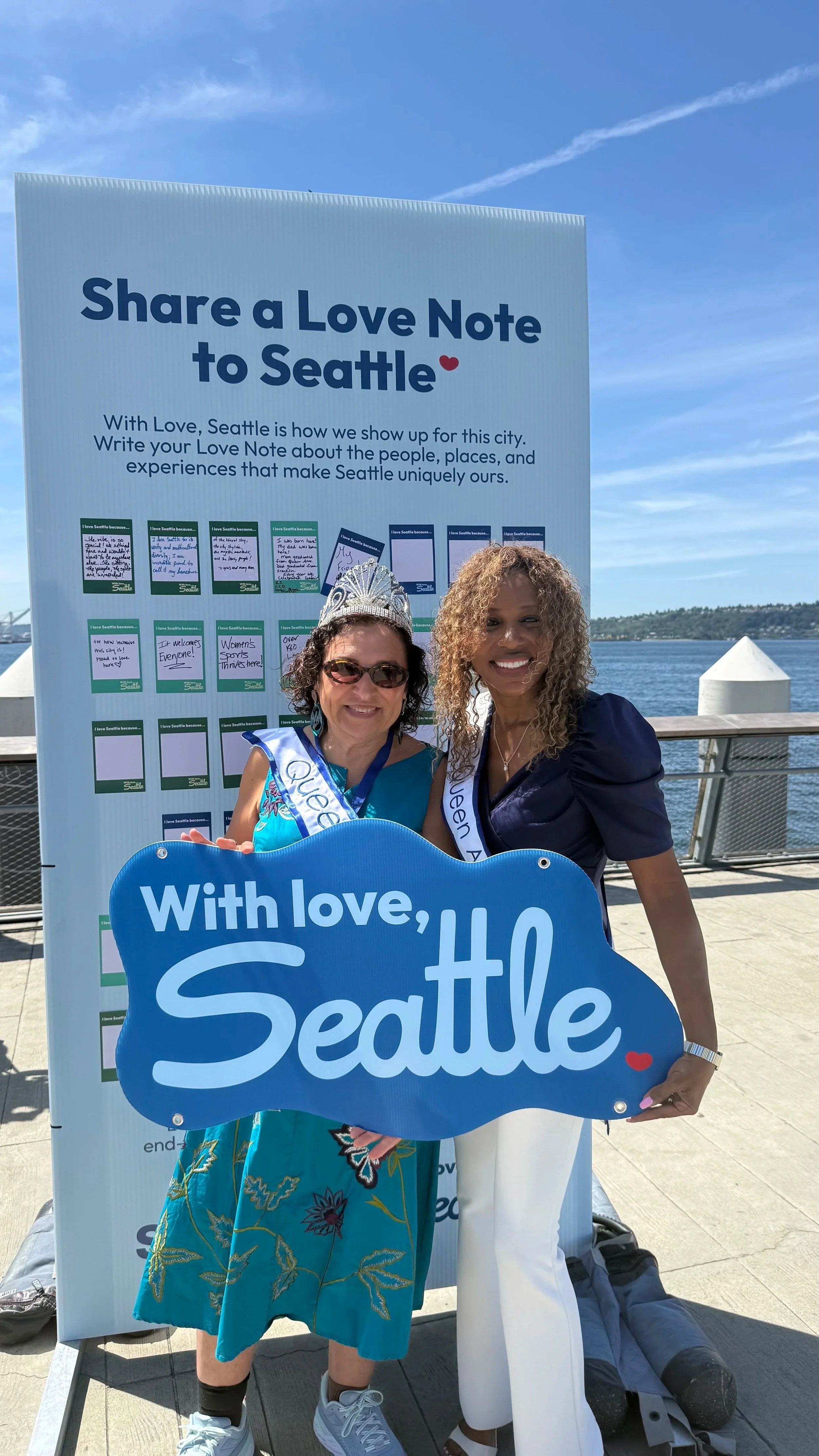 Current and Former Seafair Queens