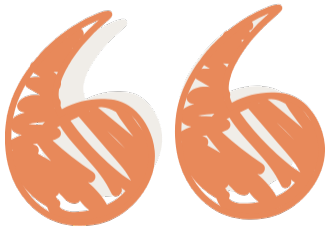Two stylized shrimp illustrations with orange bodies and white stripes on a black background.