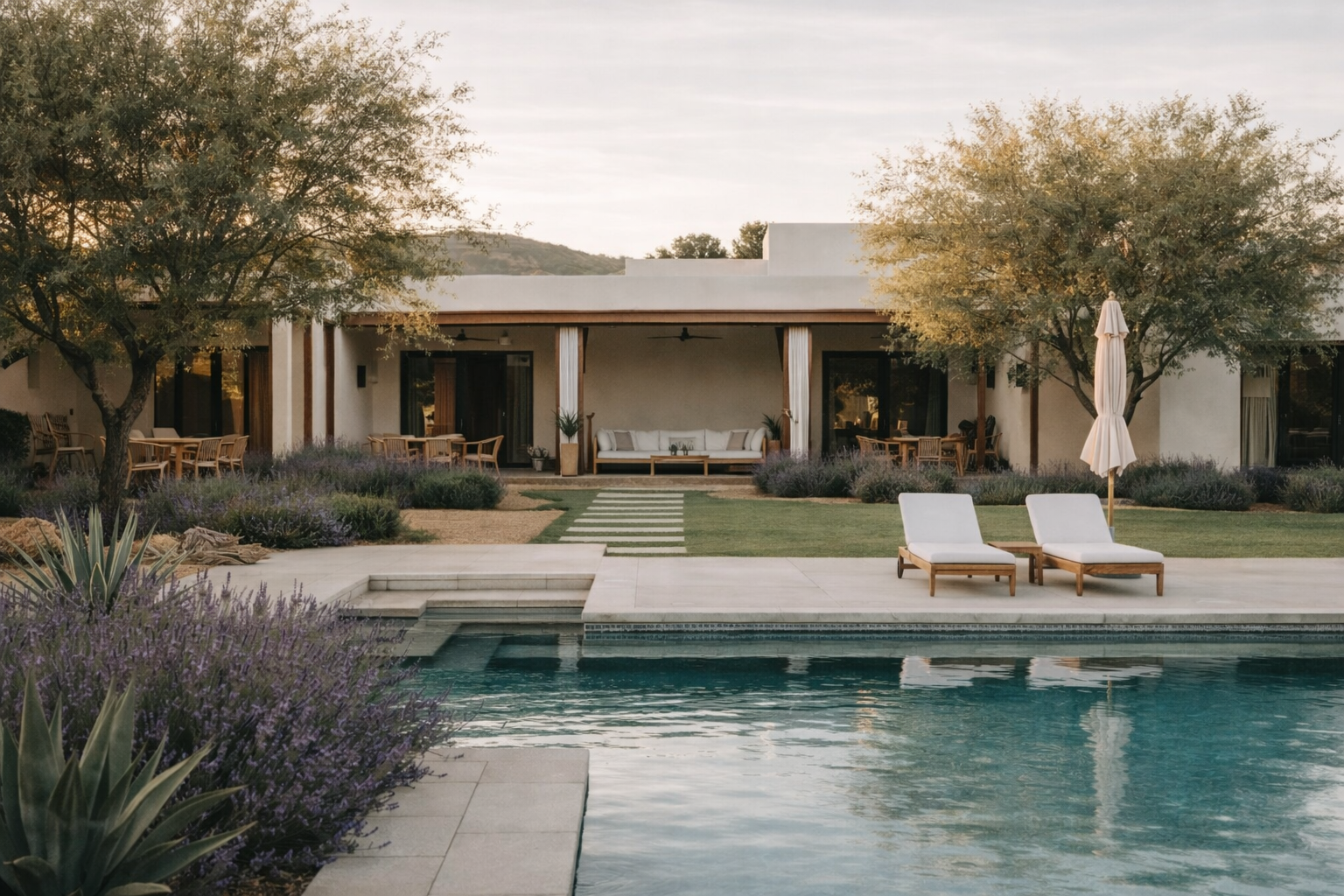 A bright contemporary Western Australian home and garden in daylight