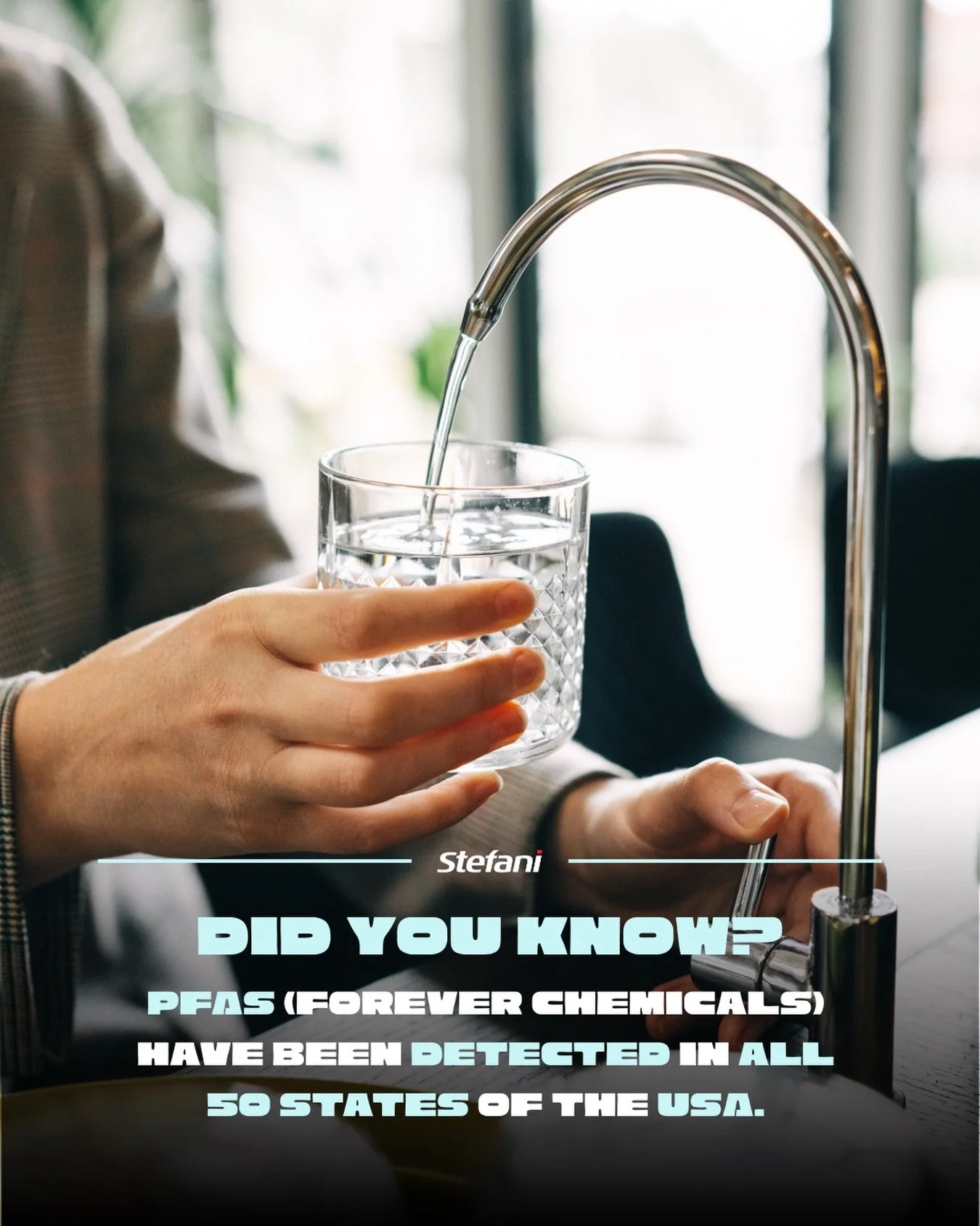 Did you know tap water can contain trace contaminants you can&rsquo;t see?

Filter what matters with Stefani for cleaner, better-tasting water every day.