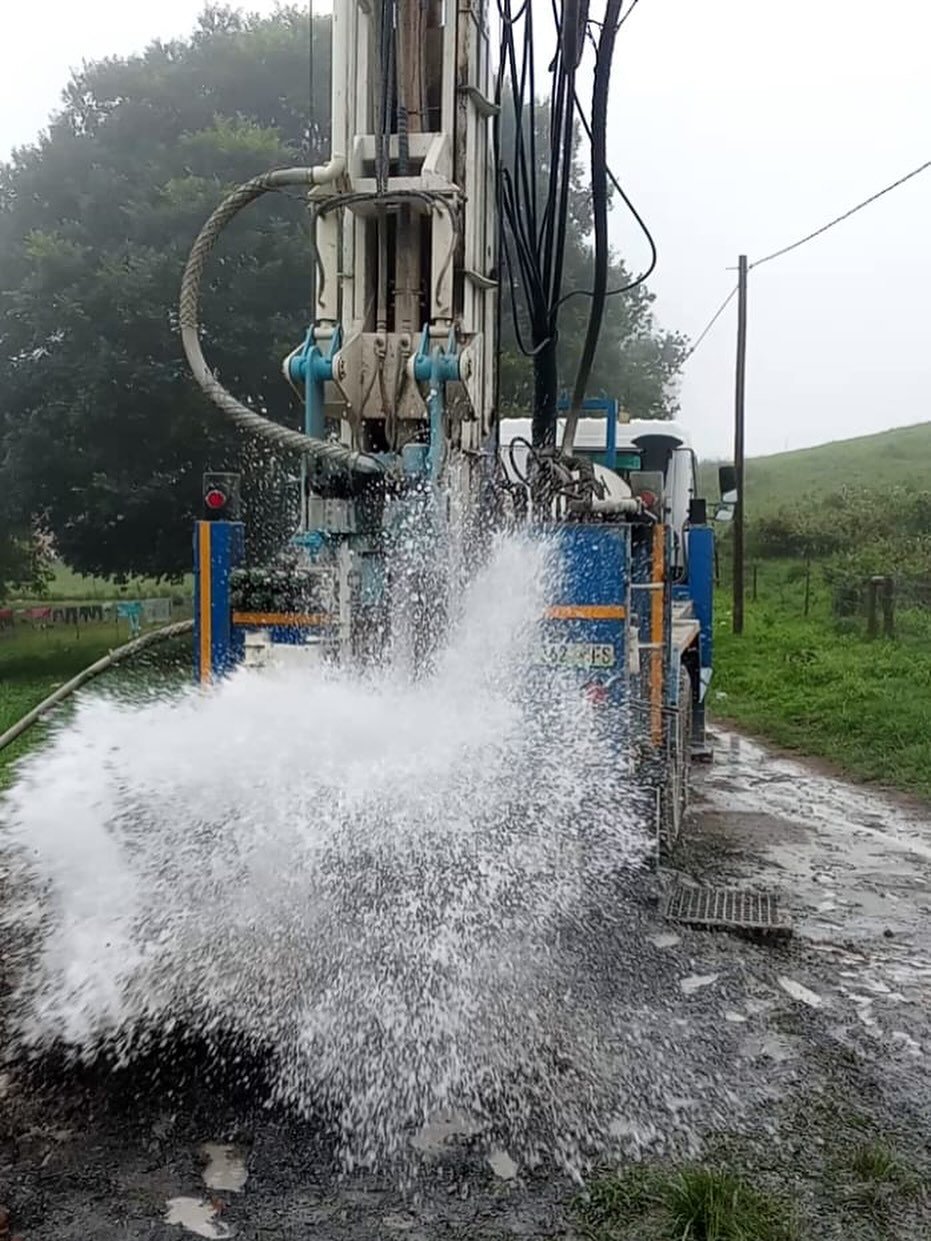 💧 Powering progress with every drop! Witnessing the force of nature and technology combined as we drill for clean water in rural communities. Every splash brings us closer to a sustainable future. Join us in making a difference! 🌍 you can easily an