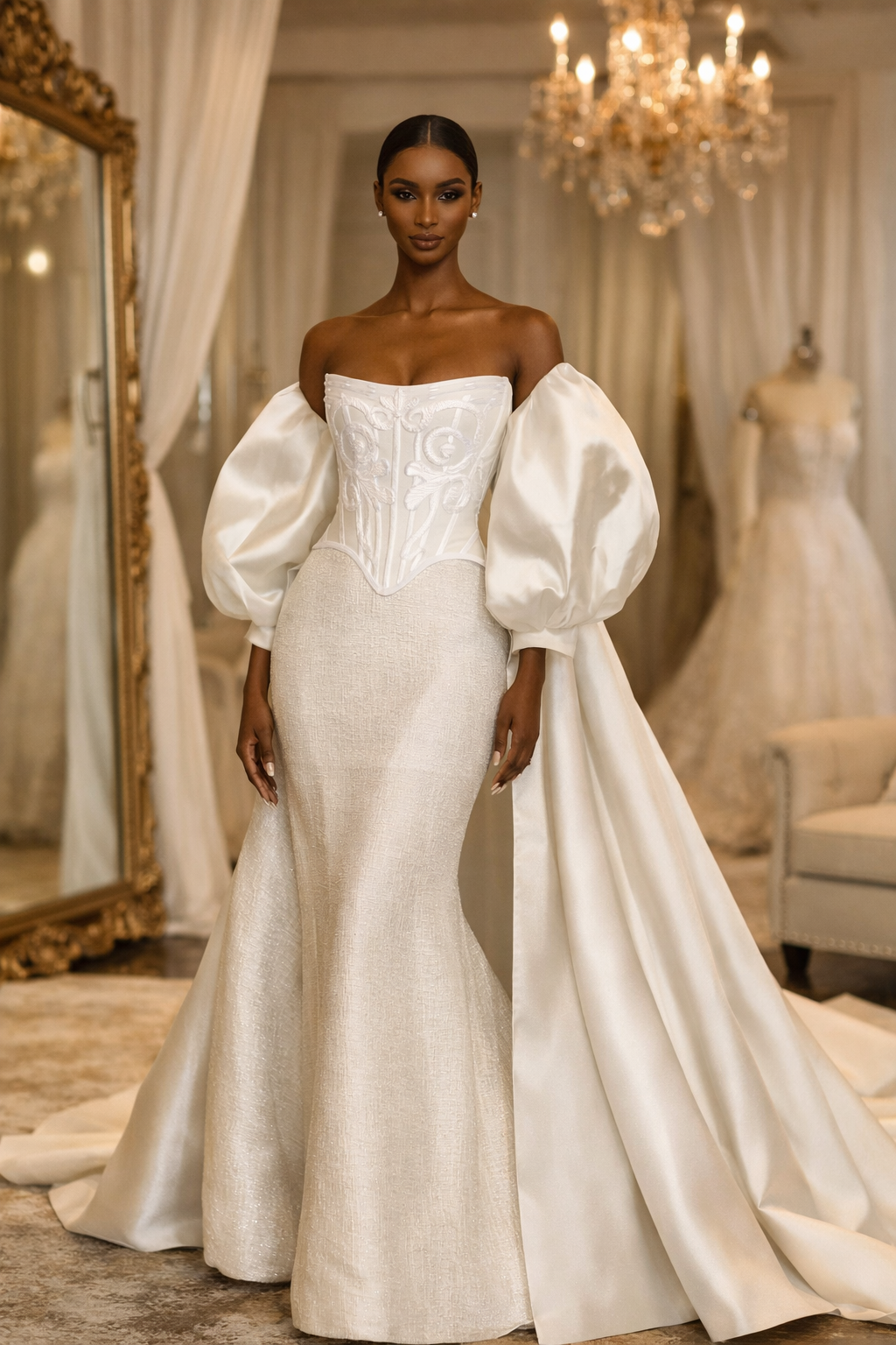 Mikado Cape Dress Aso Oke Corset Wide.png