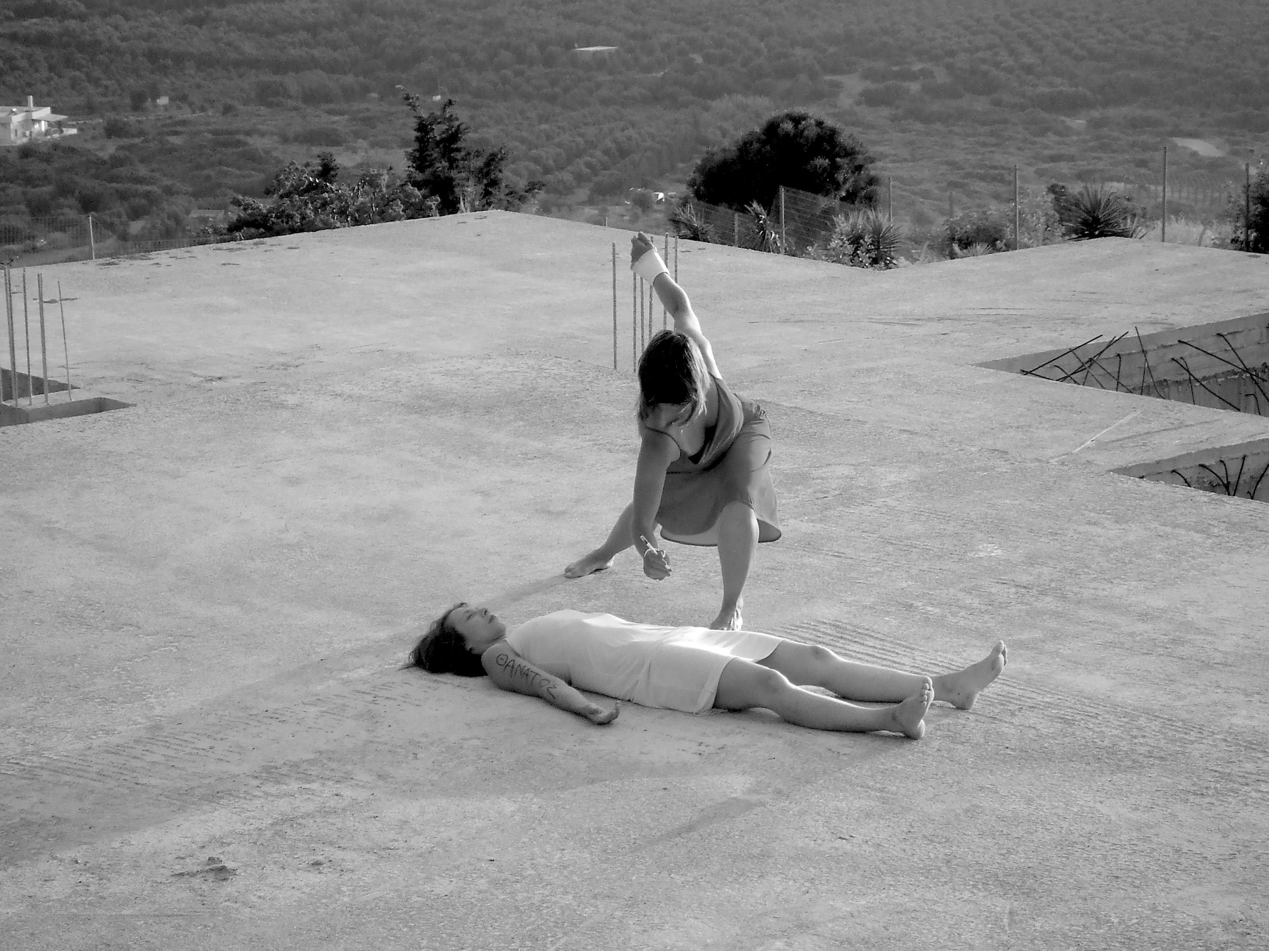 With Magda Tuka, Faidra-Rock, 2009, London-Crete