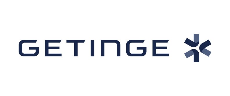 Logo of Getinge, a medical devices company.