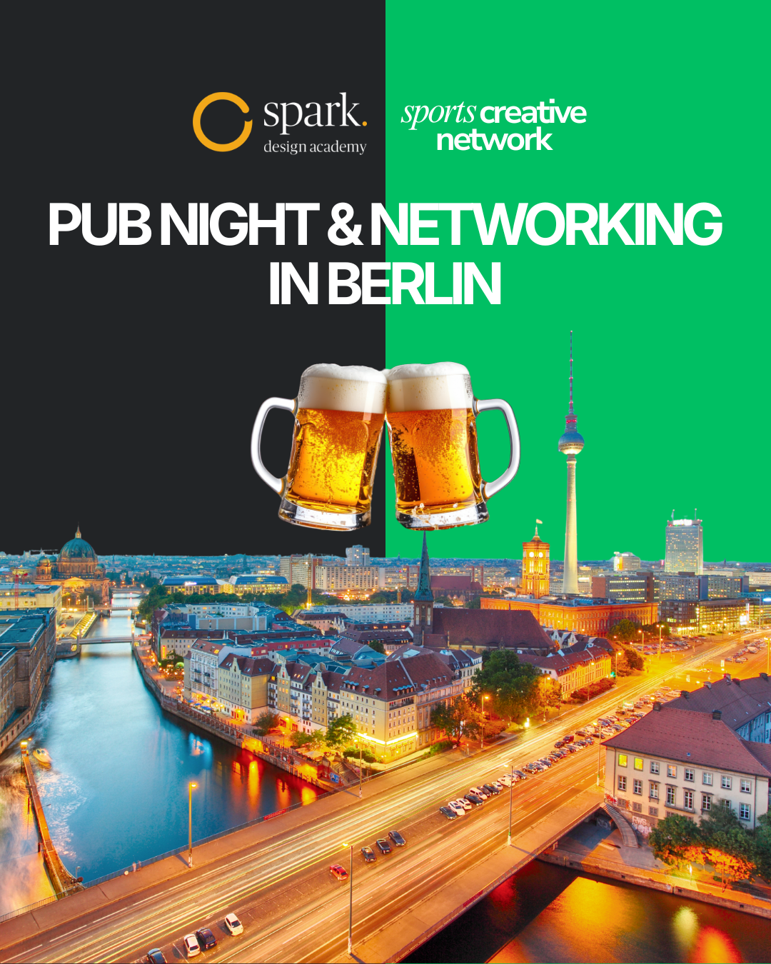 Pub Night & Networking in Berlin with Spark Design Academy