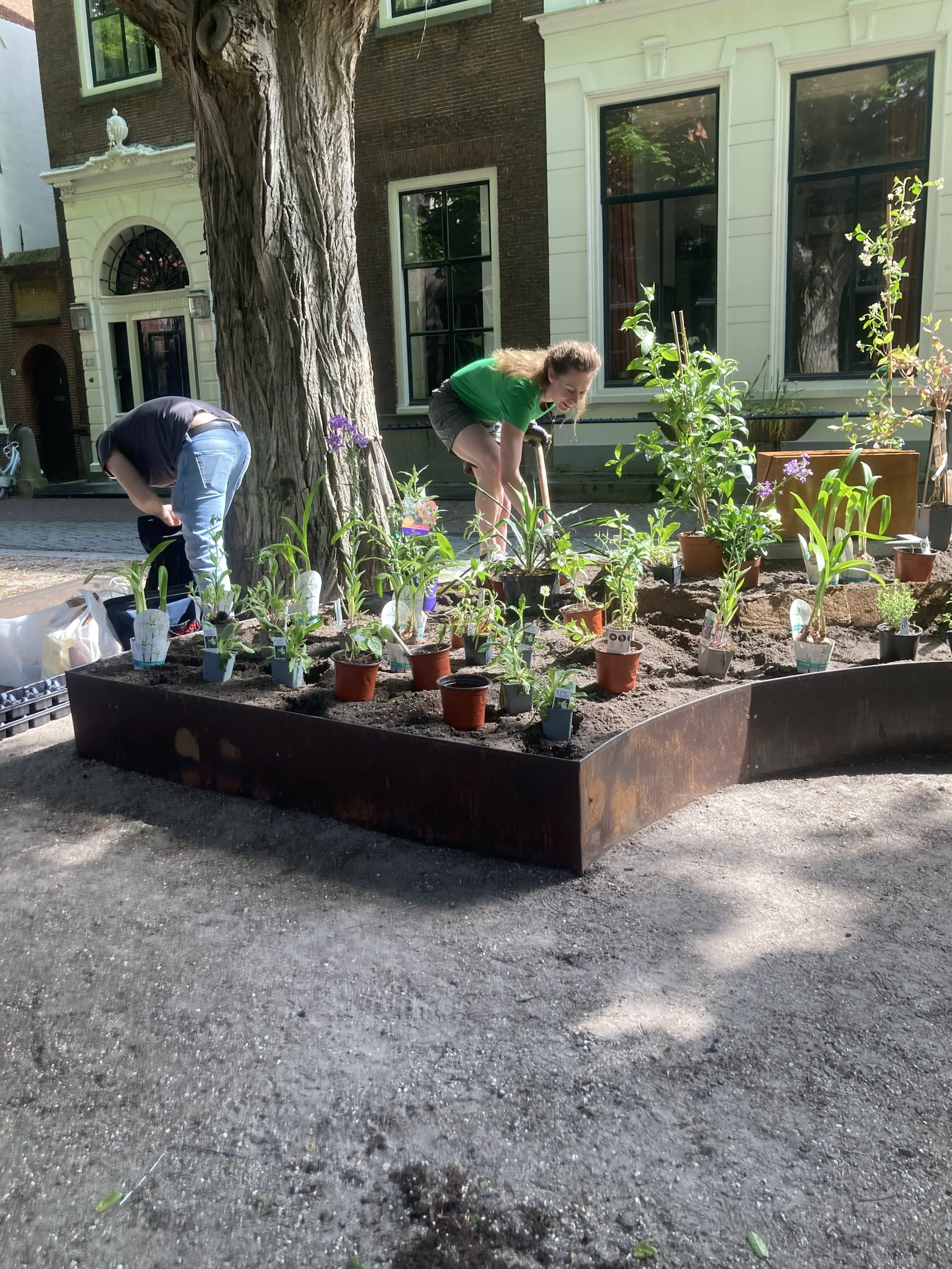 Kunstproject; 'Wat bloeit er in het donker?'